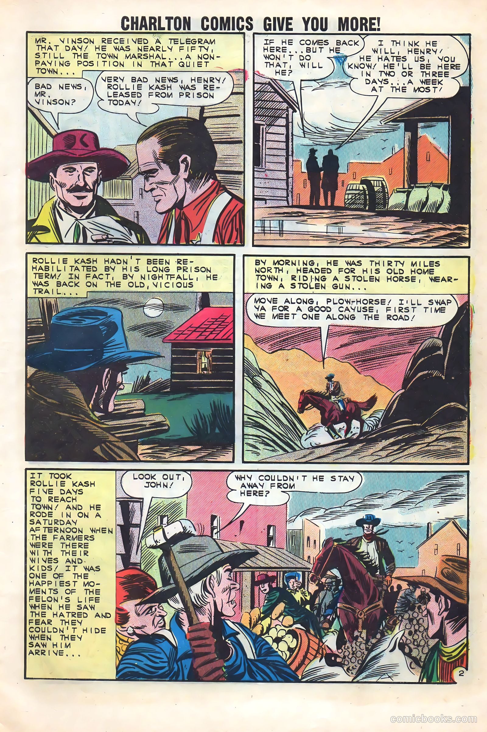 Outlaws of the West #40 — page 9 of 36