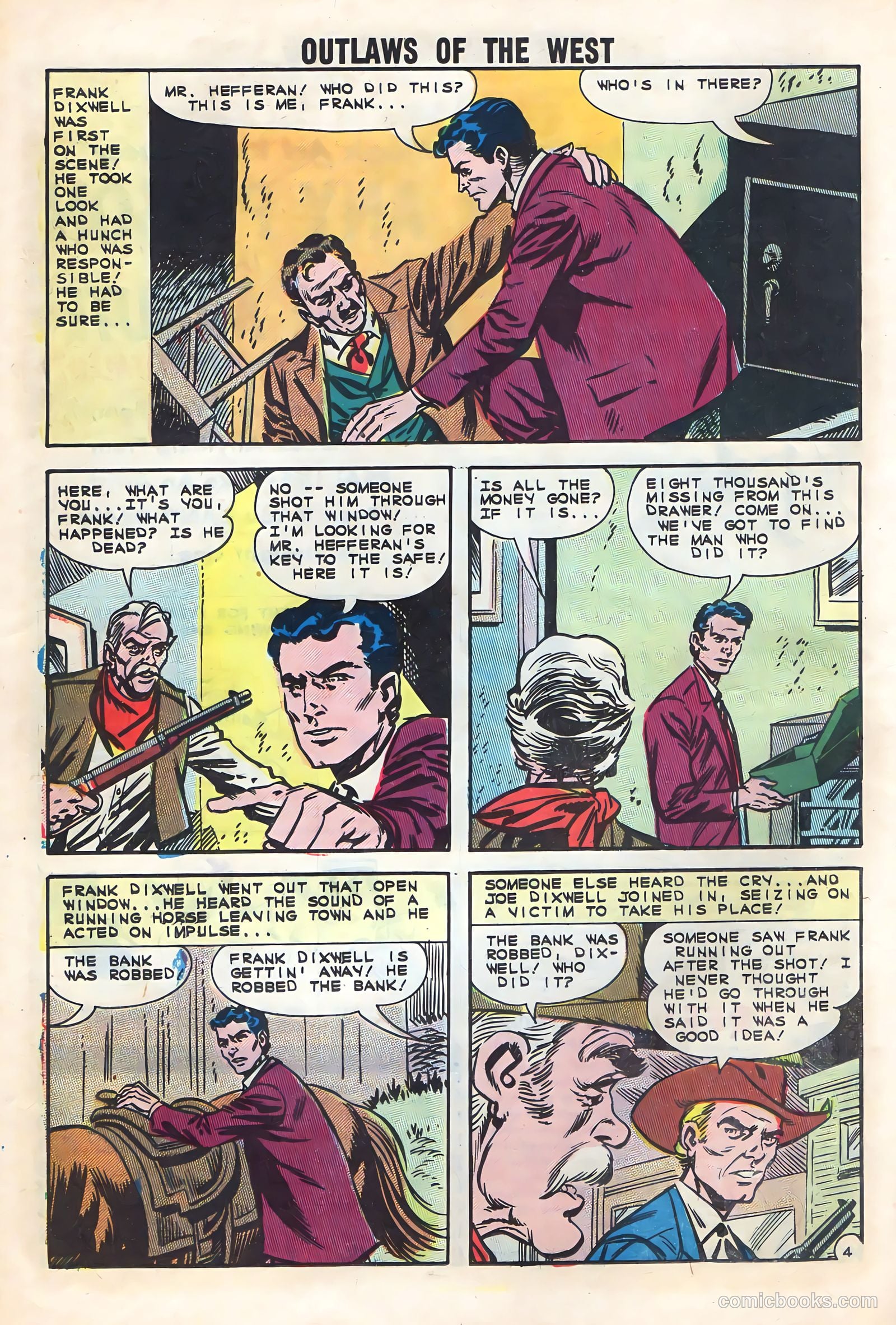 Outlaws of the West #40 — page 16 of 36