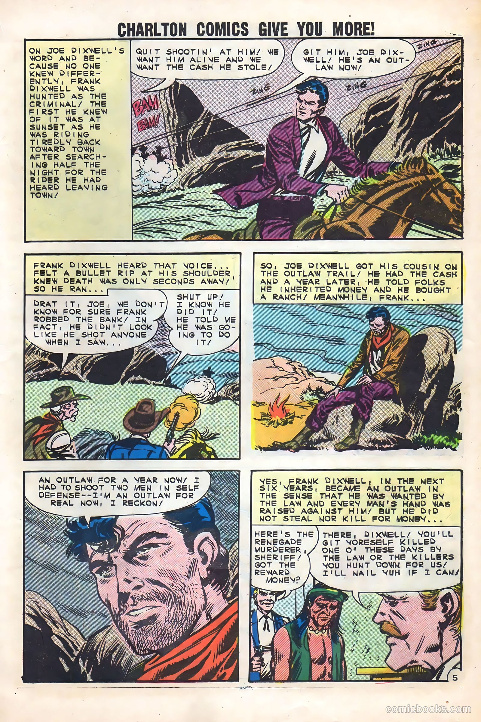 Outlaws of the West #40 — page 17 of 36