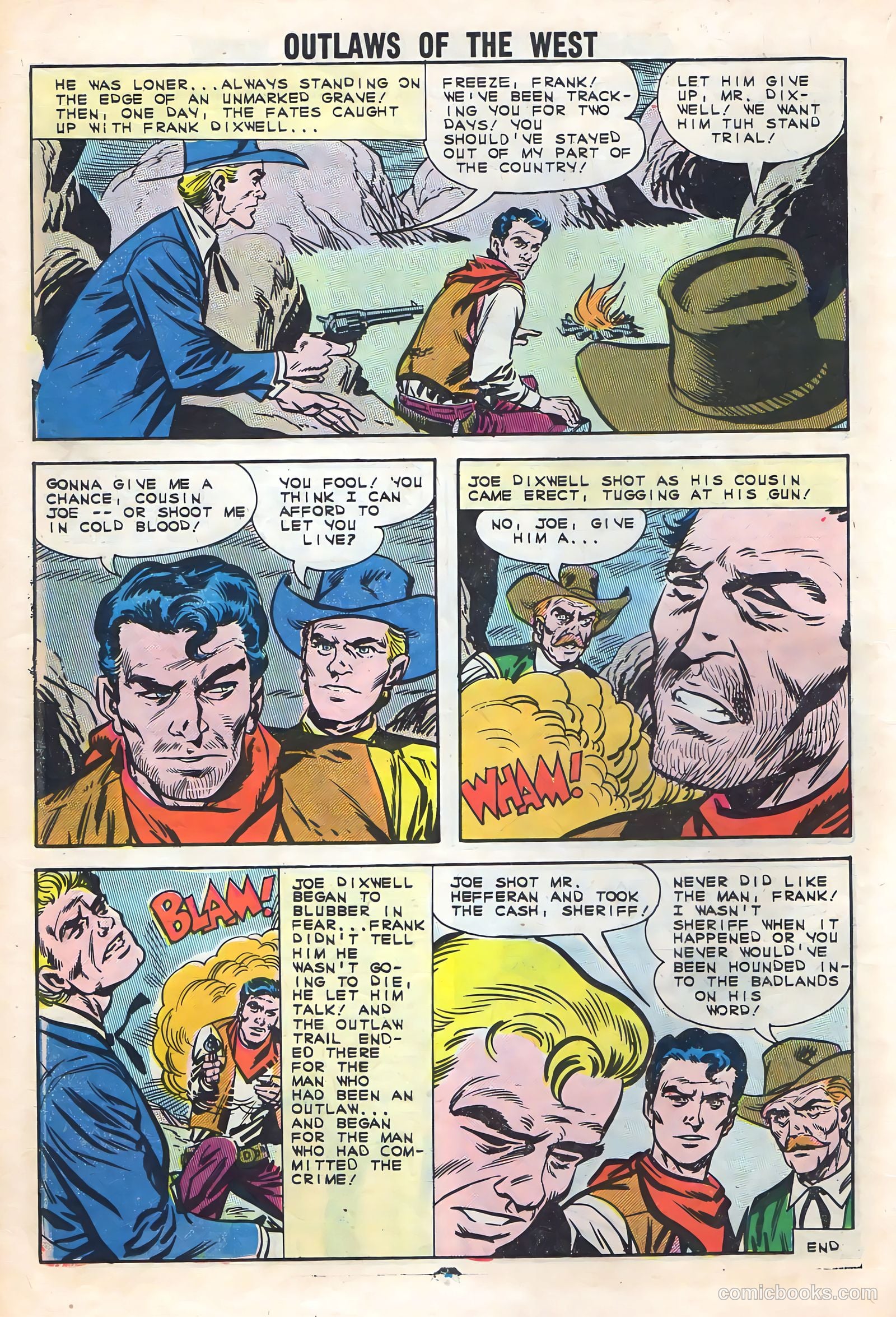 Outlaws of the West #40 — page 18 of 36