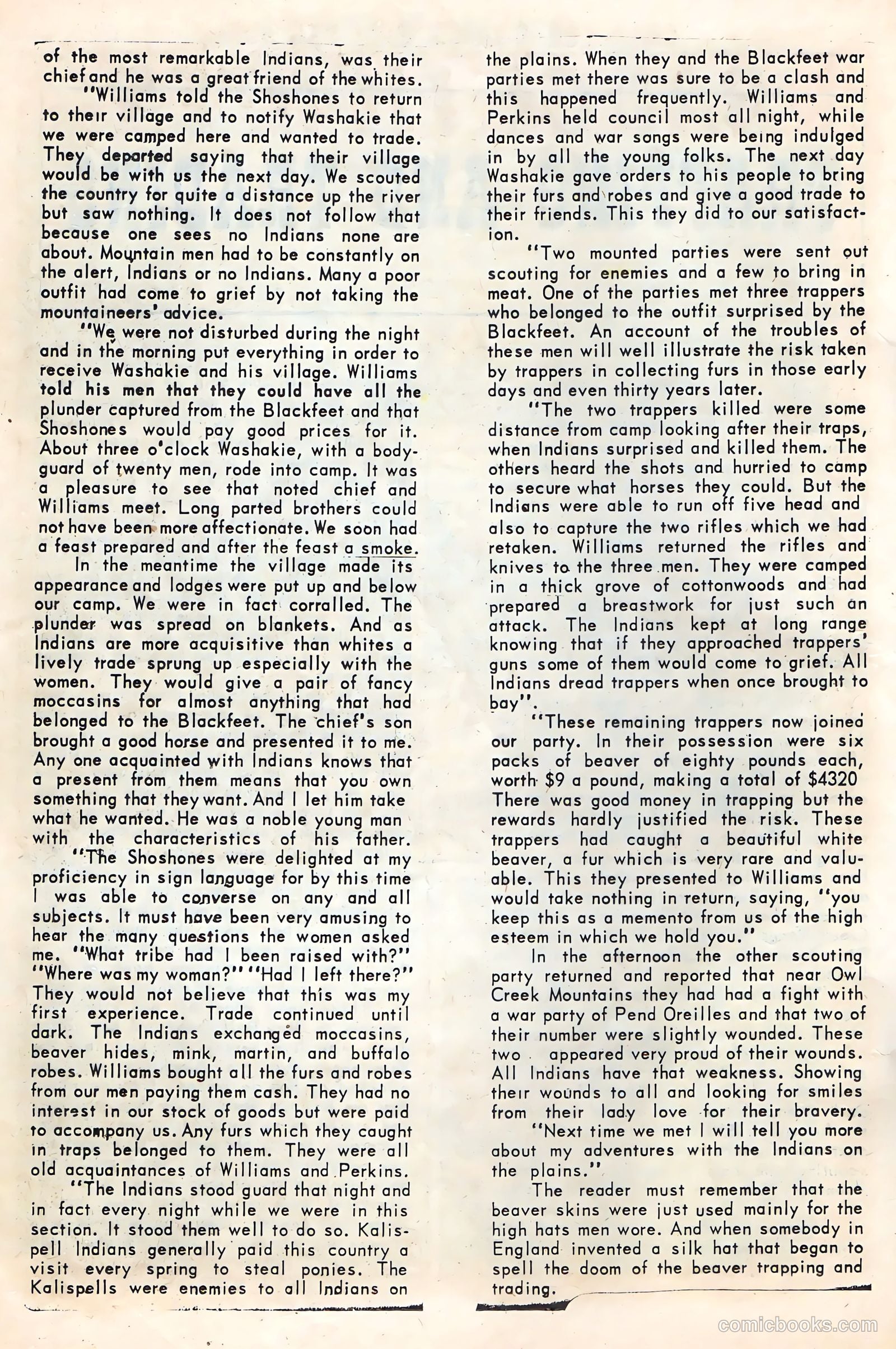 Outlaws of the West #40 — page 20 of 36