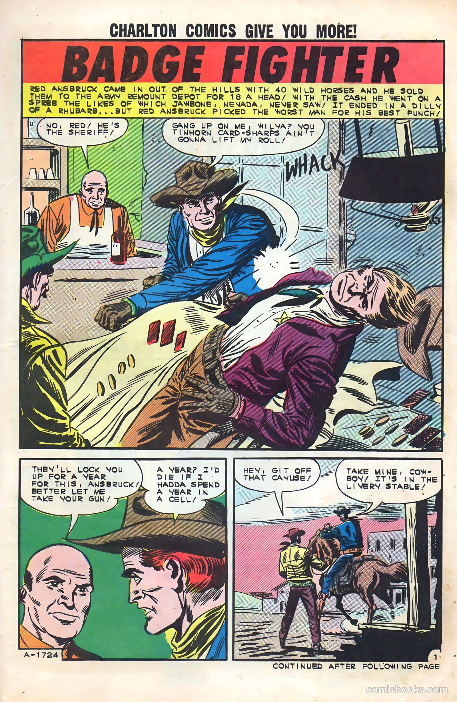 Outlaws of the West #40 — page 21 of 36