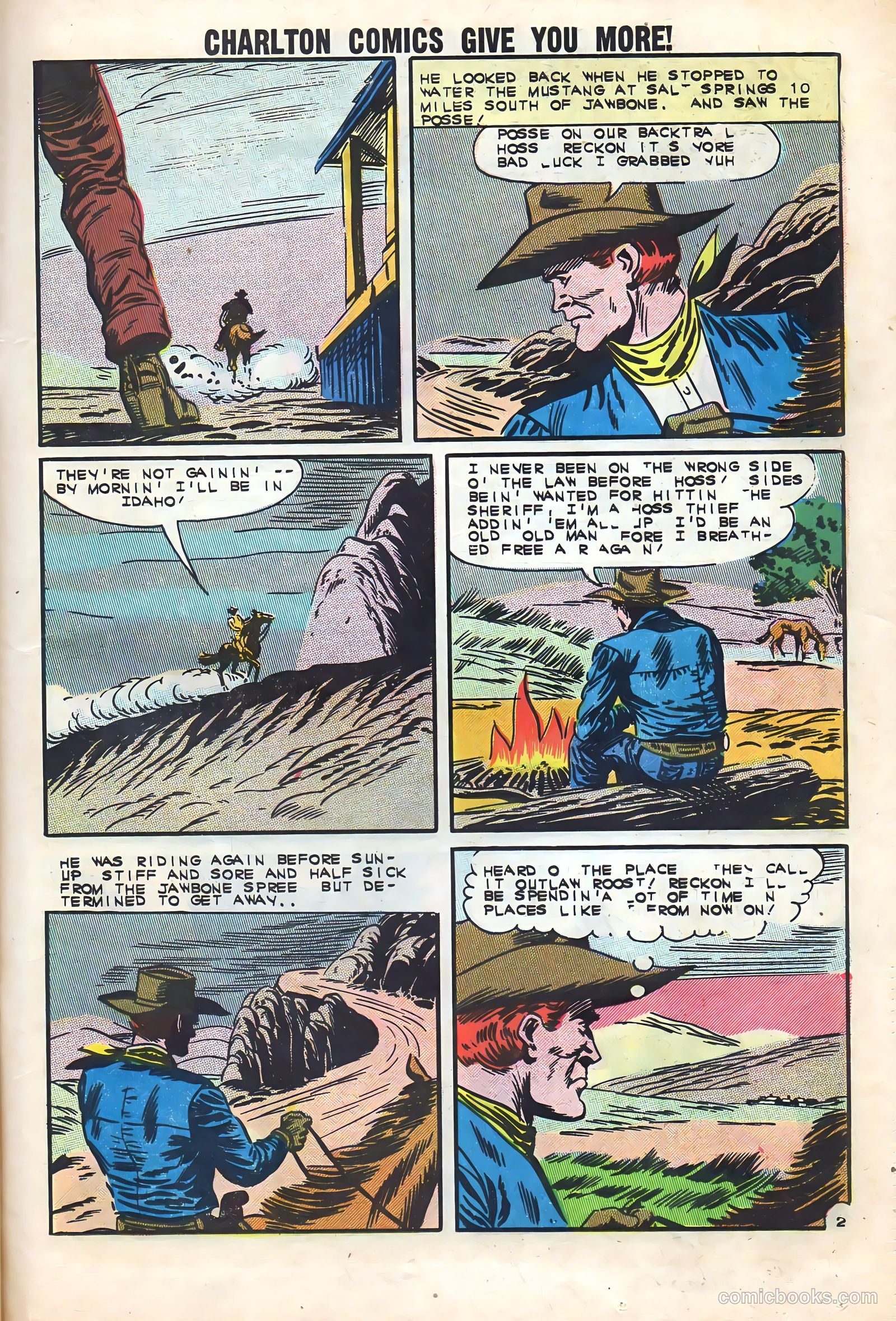 Outlaws of the West #40 — page 23 of 36