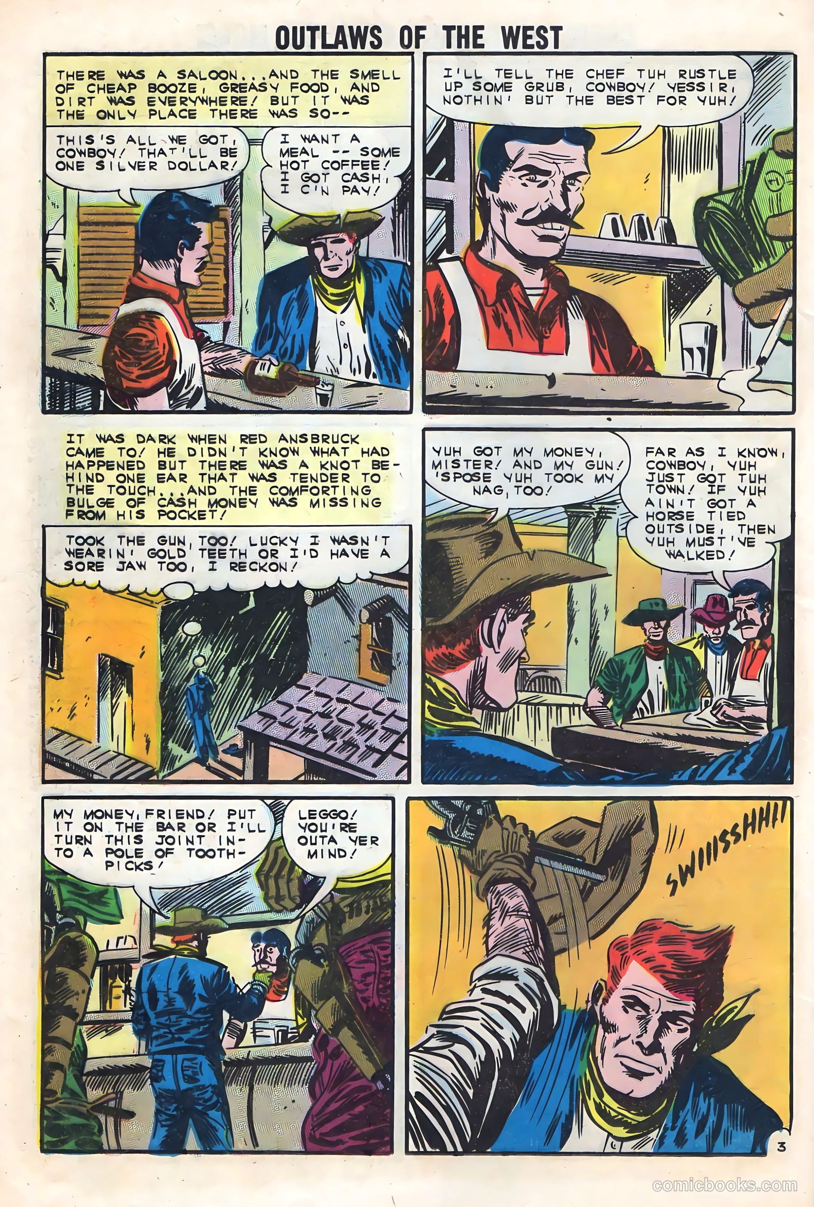 Outlaws of the West #40 — page 24 of 36