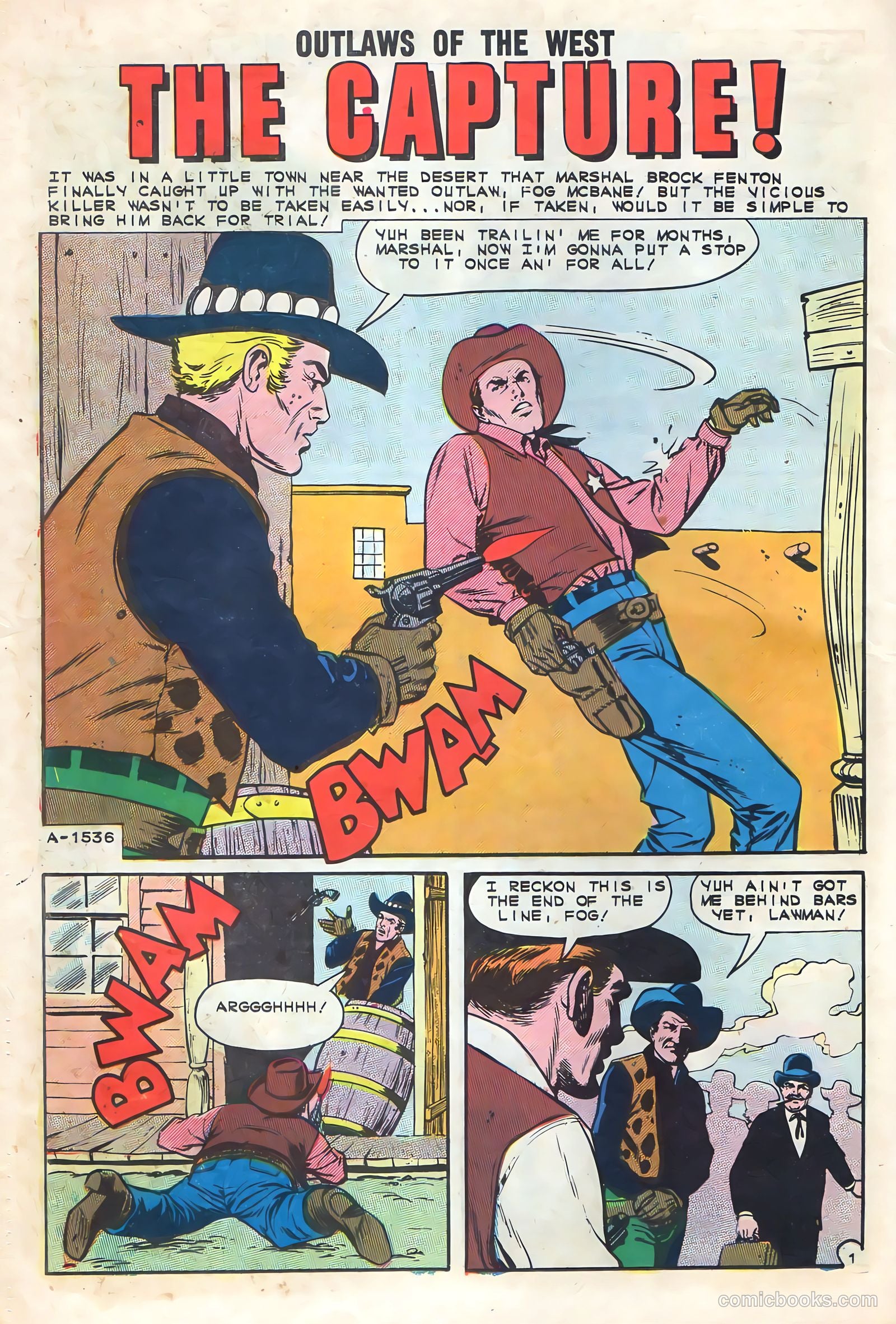 Outlaws of the West #40 — page 26 of 36
