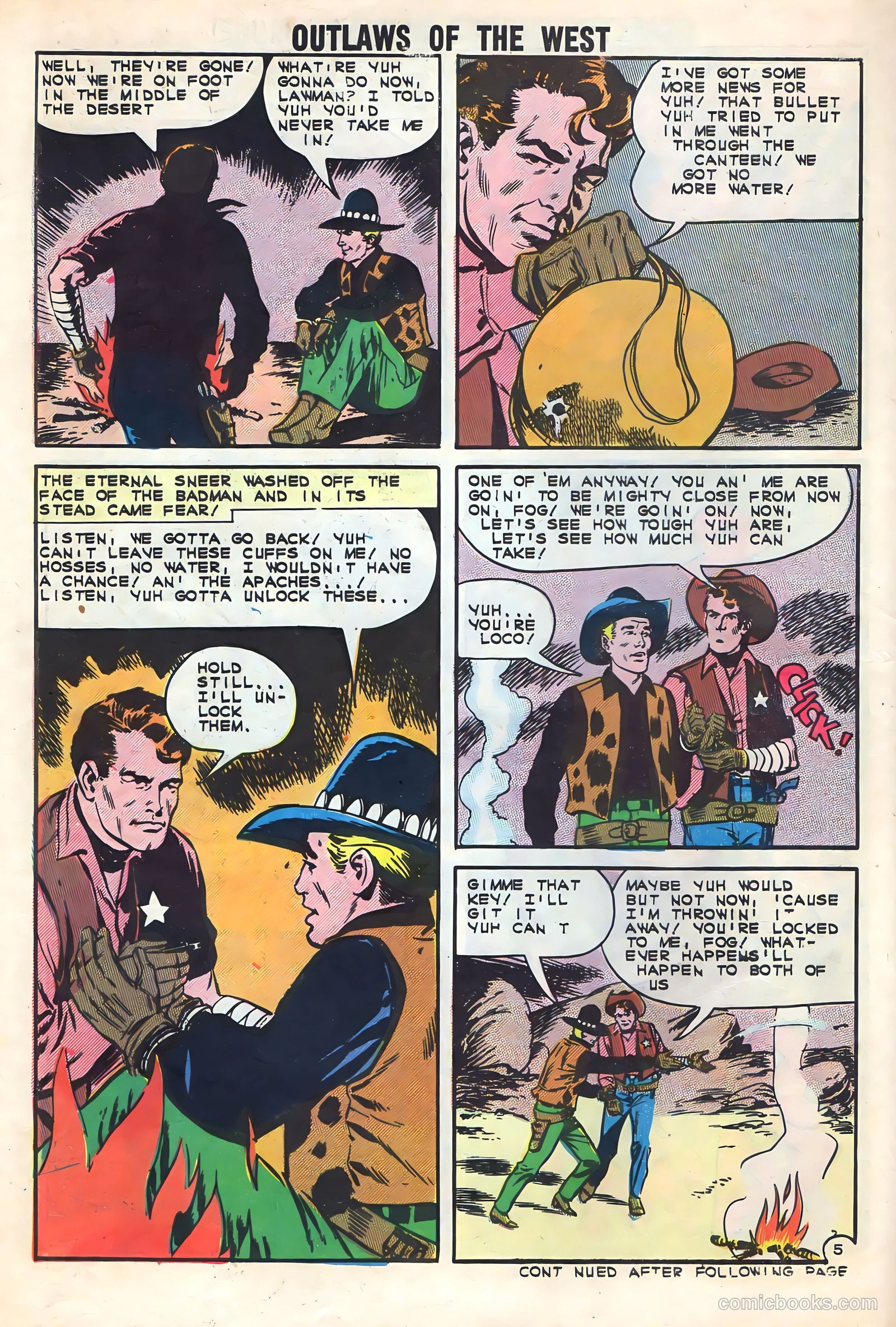 Outlaws of the West #40 — page 30 of 36