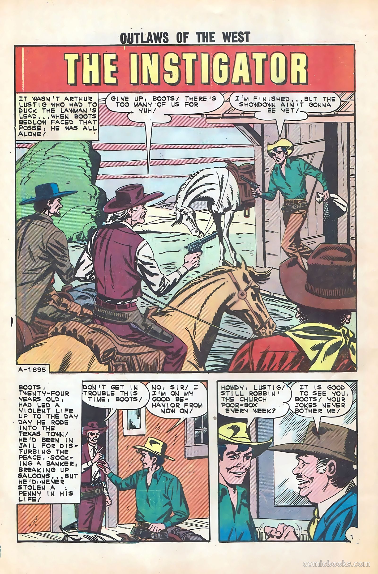 Outlaws of the West #41 — page 8 of 36