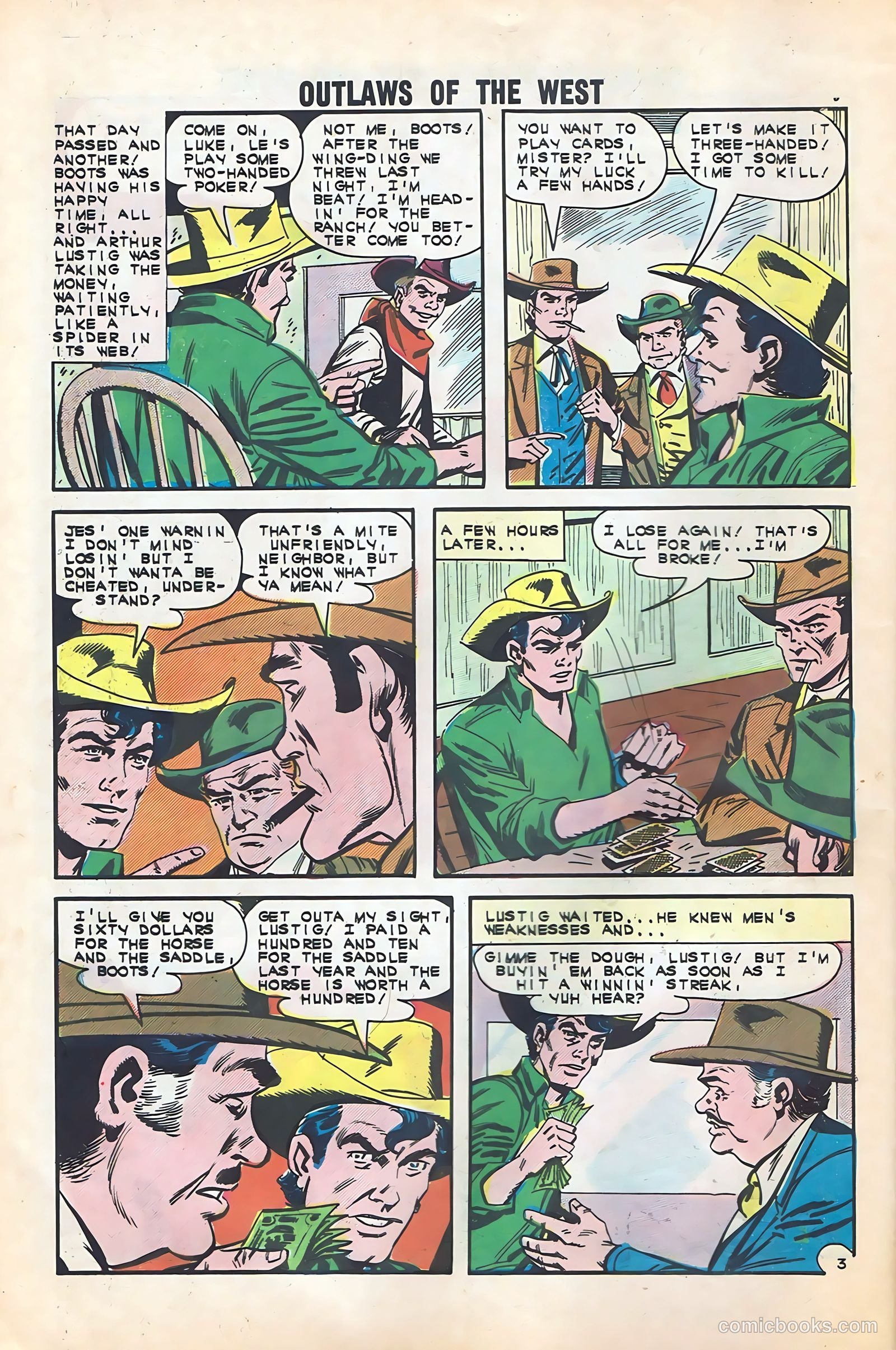 Outlaws of the West #41 — page 10 of 36