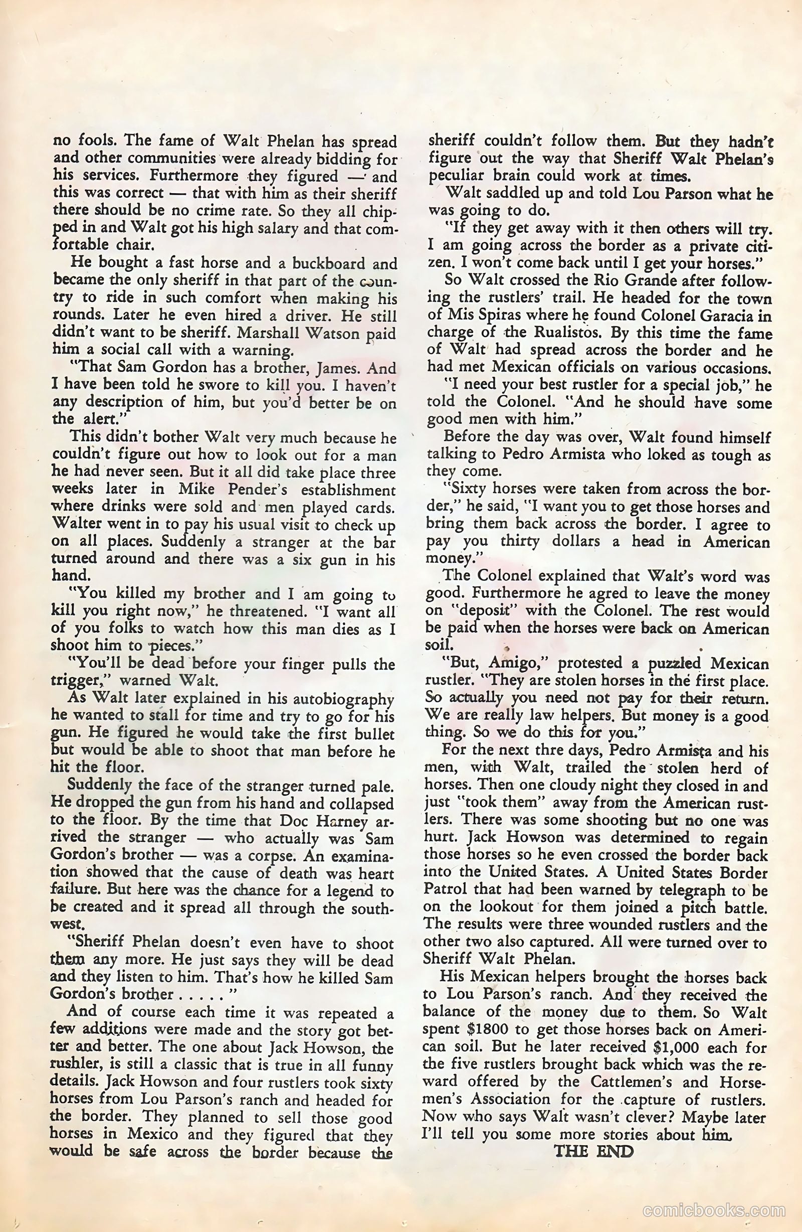 Outlaws of the West #41 — page 21 of 36