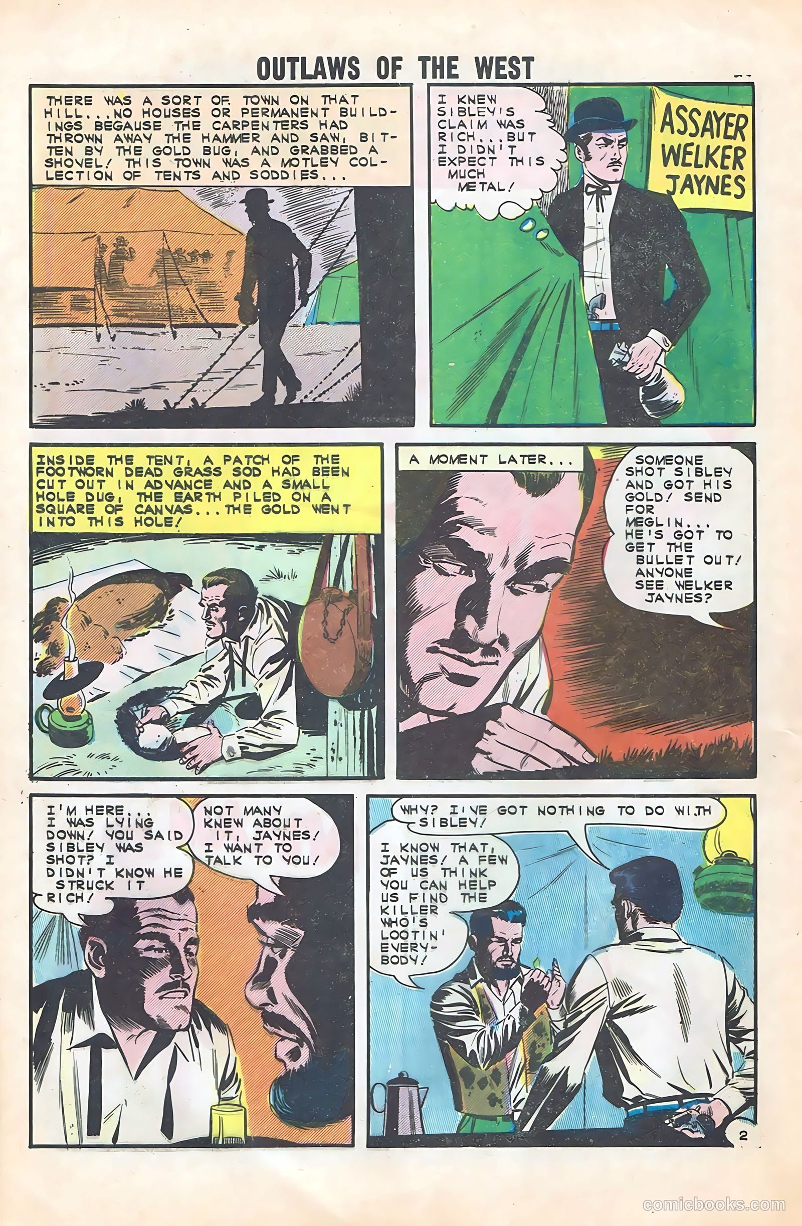 Outlaws of the West #41 — page 28 of 36