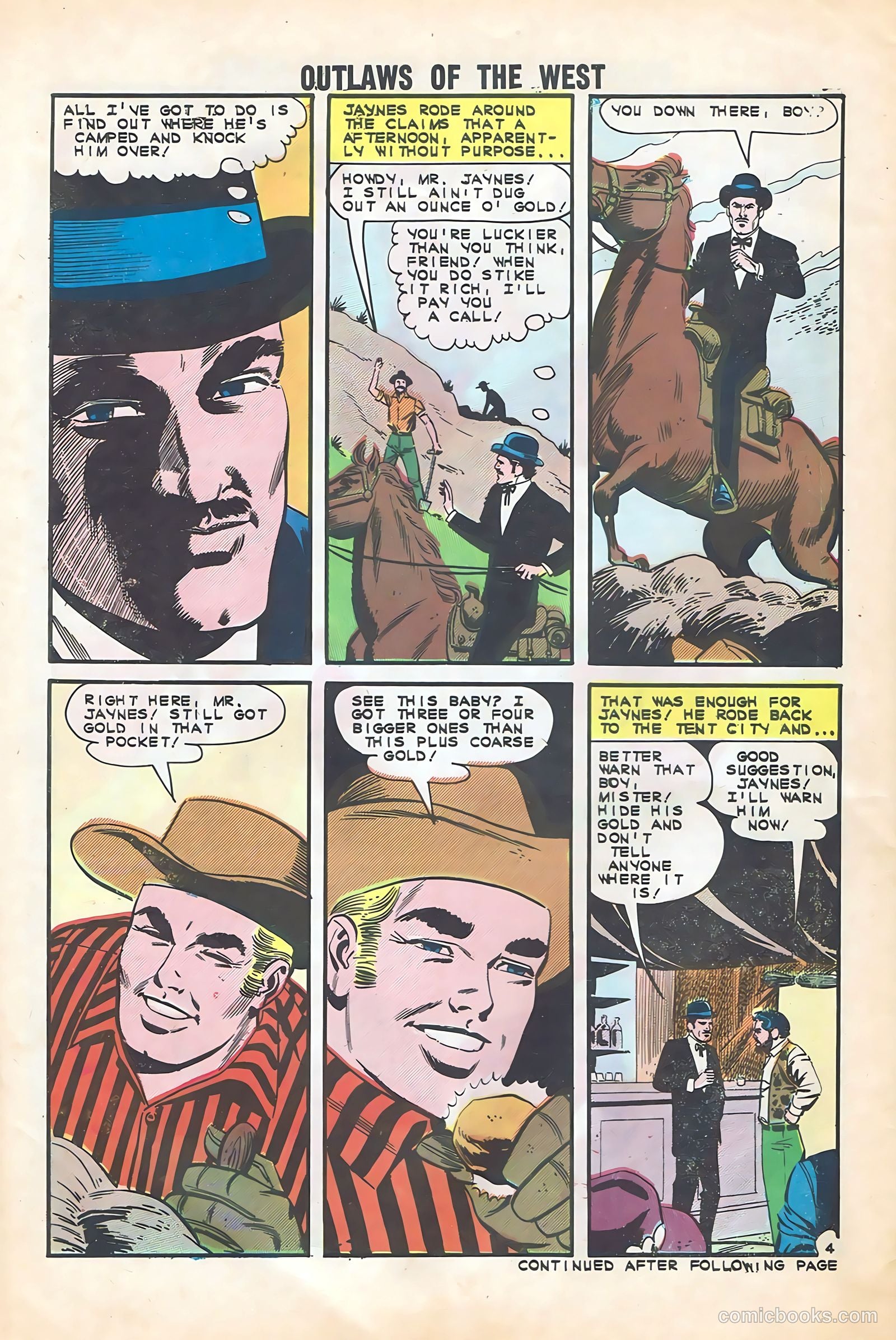 Outlaws of the West #41 — page 30 of 36