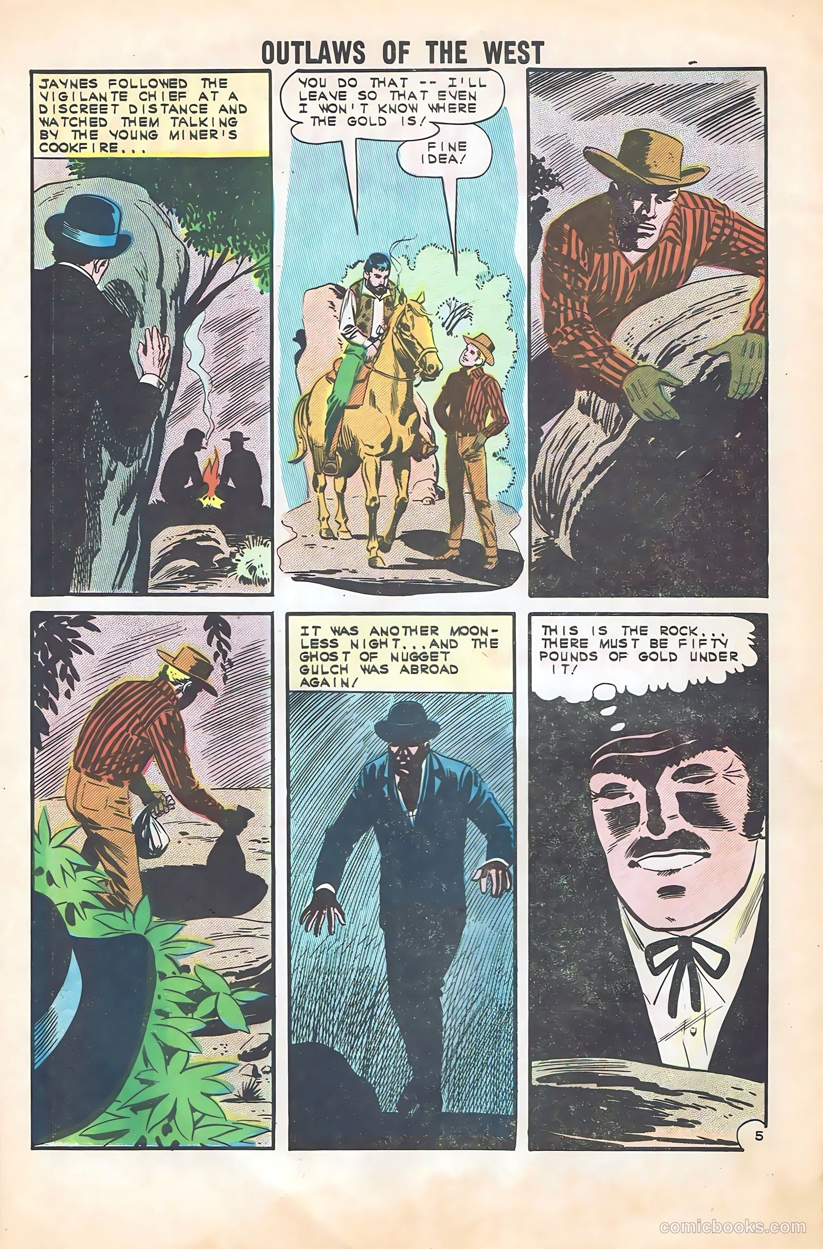 Outlaws of the West #41 — page 32 of 36