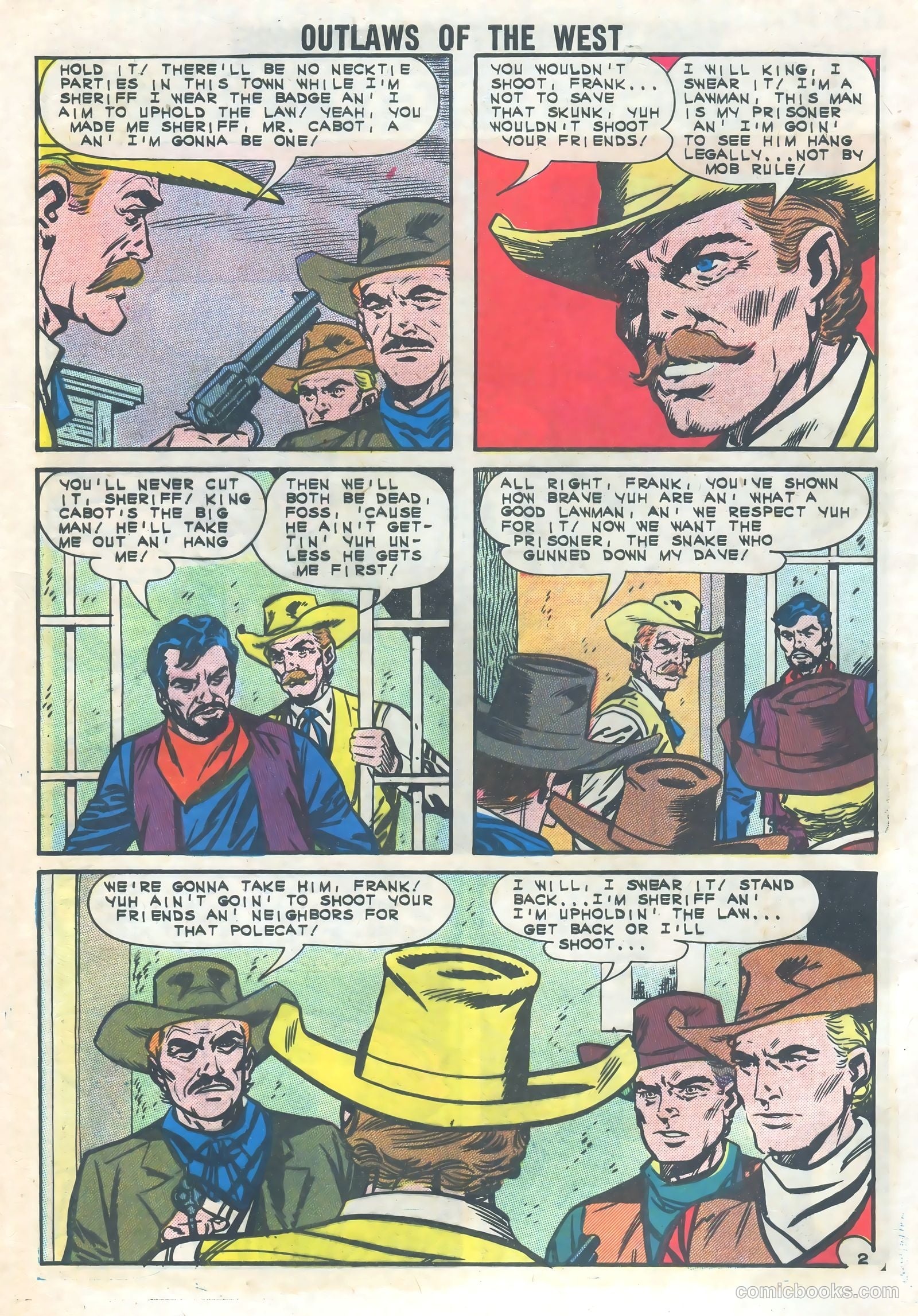 Outlaws of the West #42 — page 4 of 36