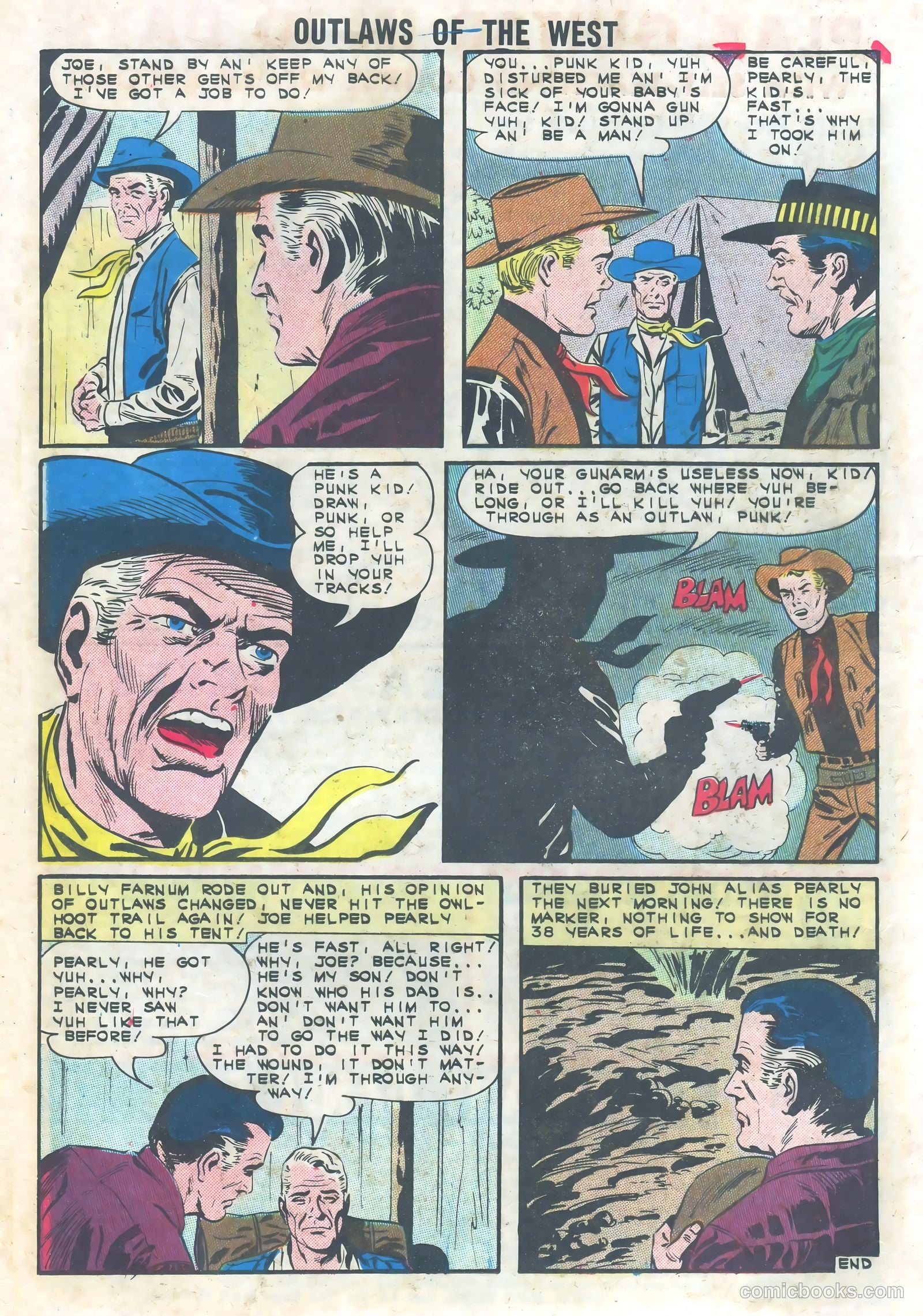 Outlaws of the West #42 — page 16 of 36
