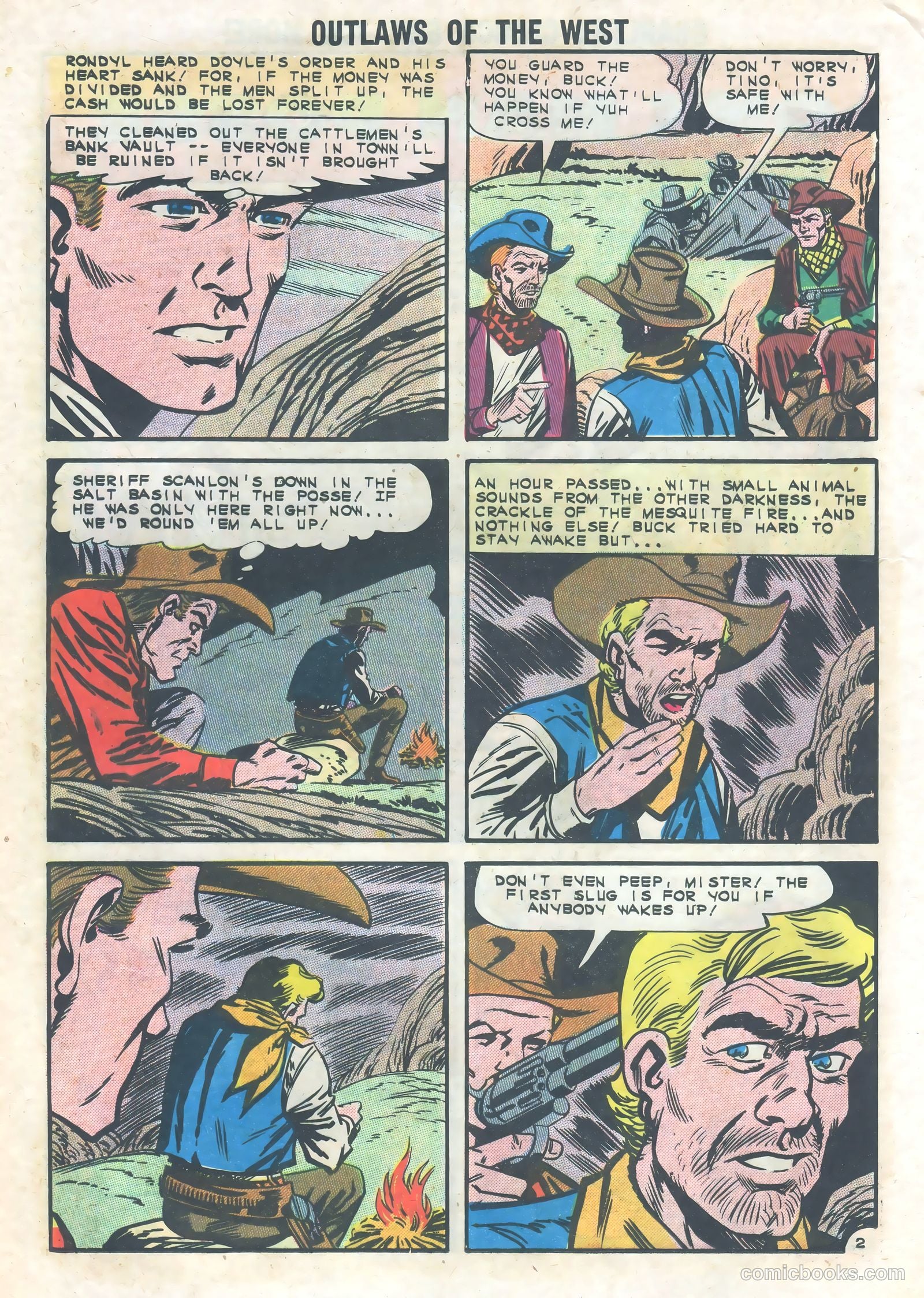 Outlaws of the West #42 — page 20 of 36