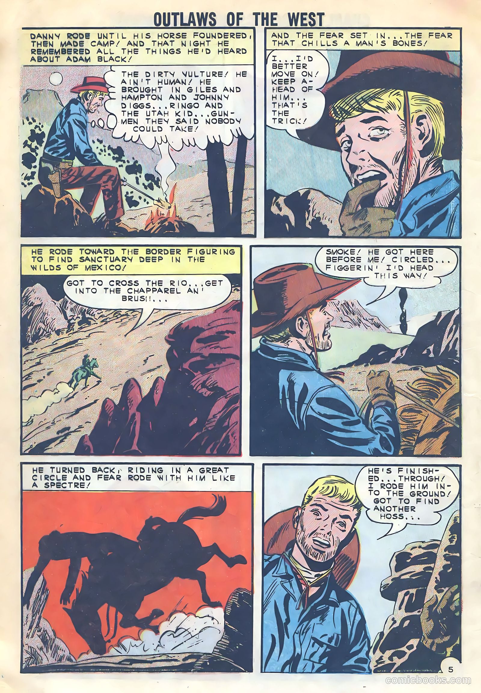 Outlaws of the West #43 — page 8 of 36