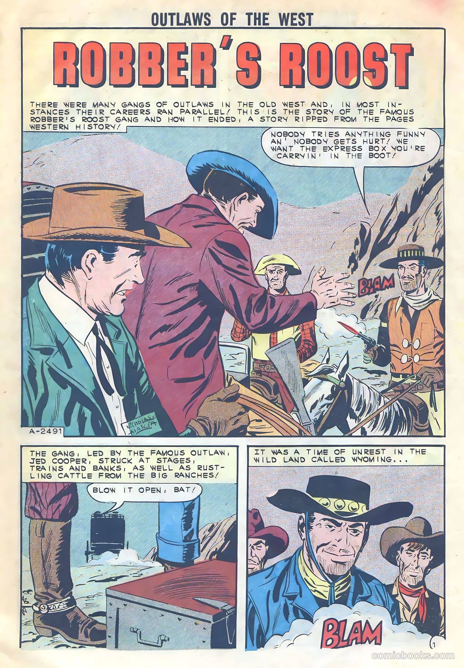 Outlaws of the West #43 — page 10 of 36