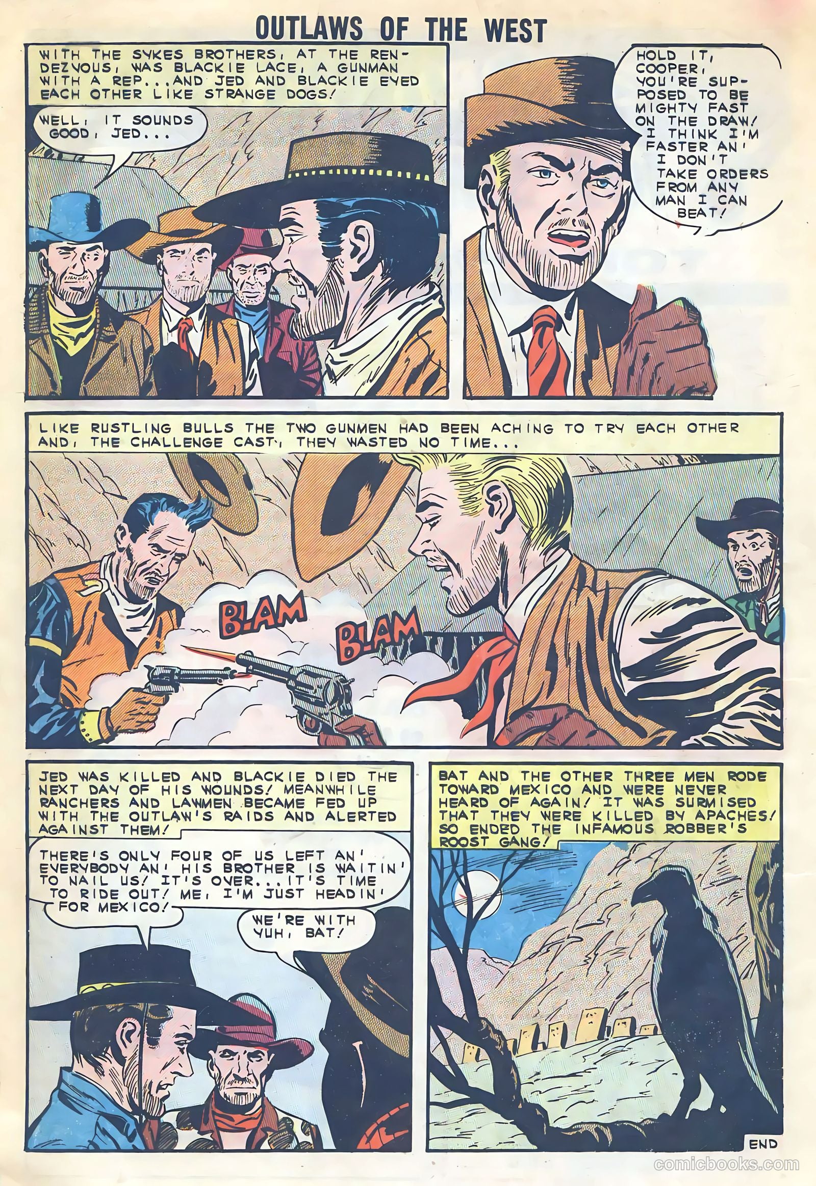 Outlaws of the West #43 — page 16 of 36
