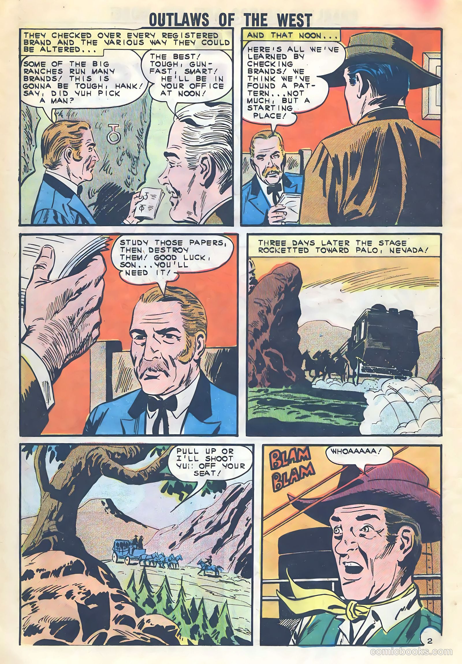 Outlaws of the West #43 — page 20 of 36