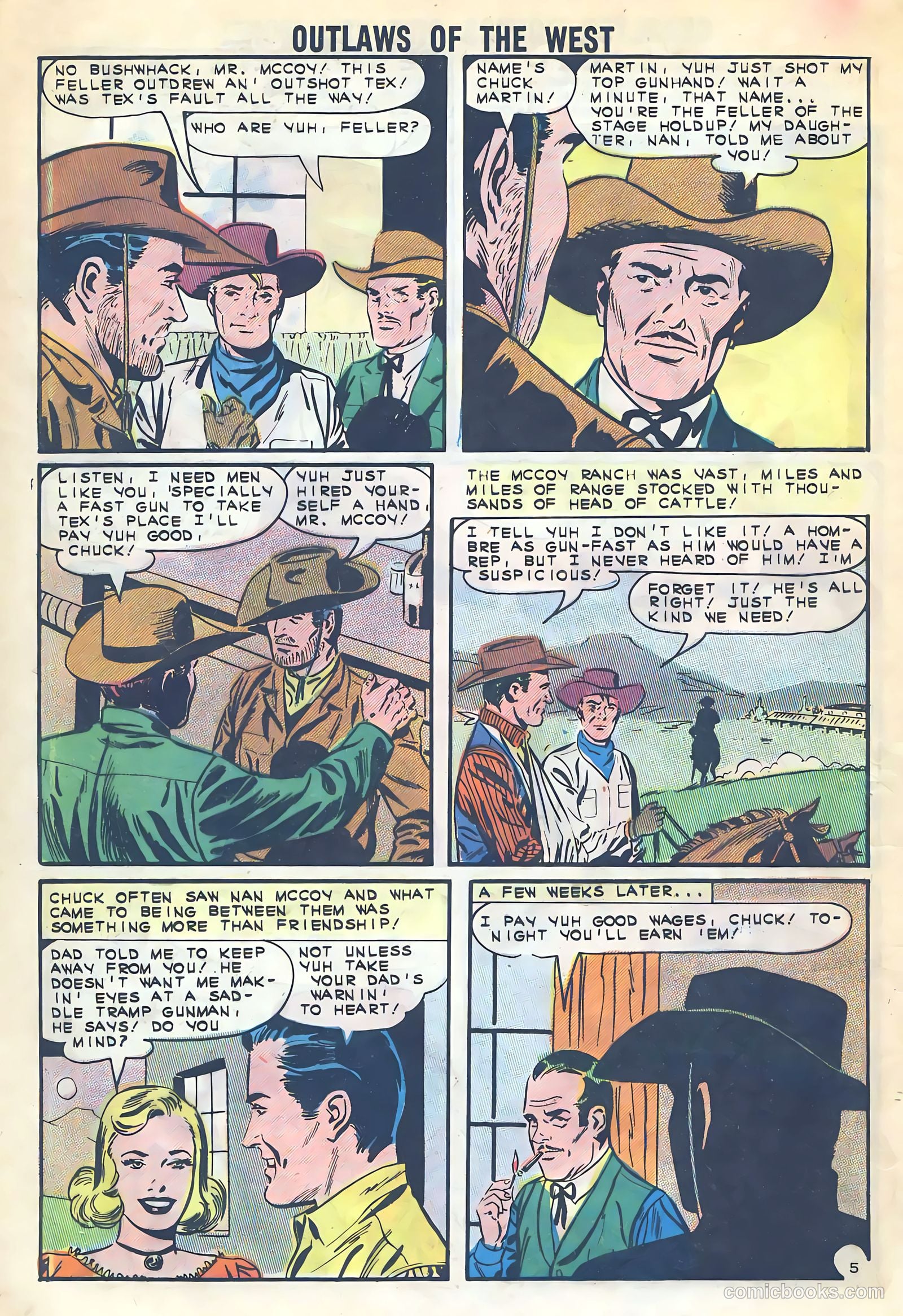 Outlaws of the West #43 — page 24 of 36