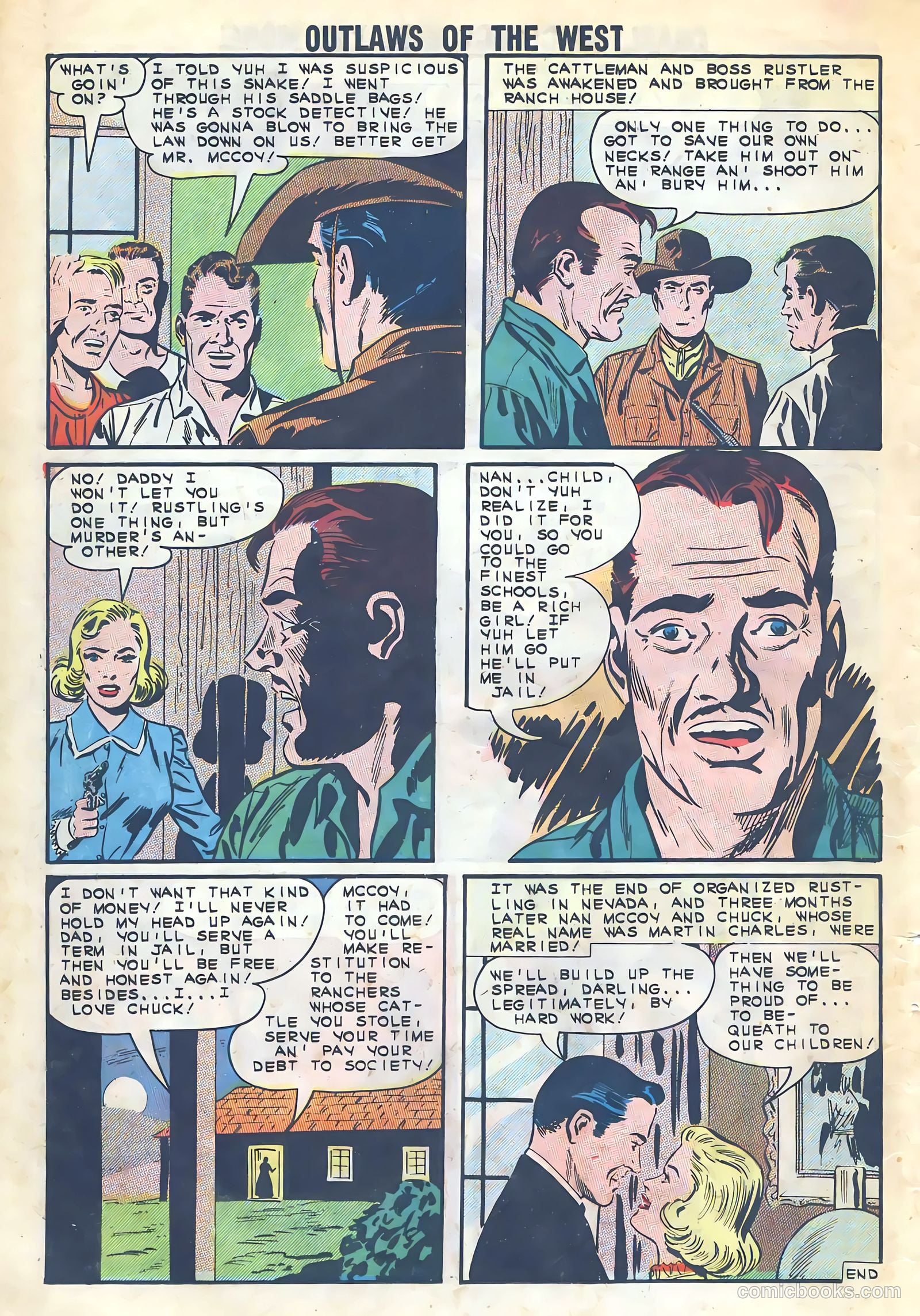Outlaws of the West #43 — page 26 of 36