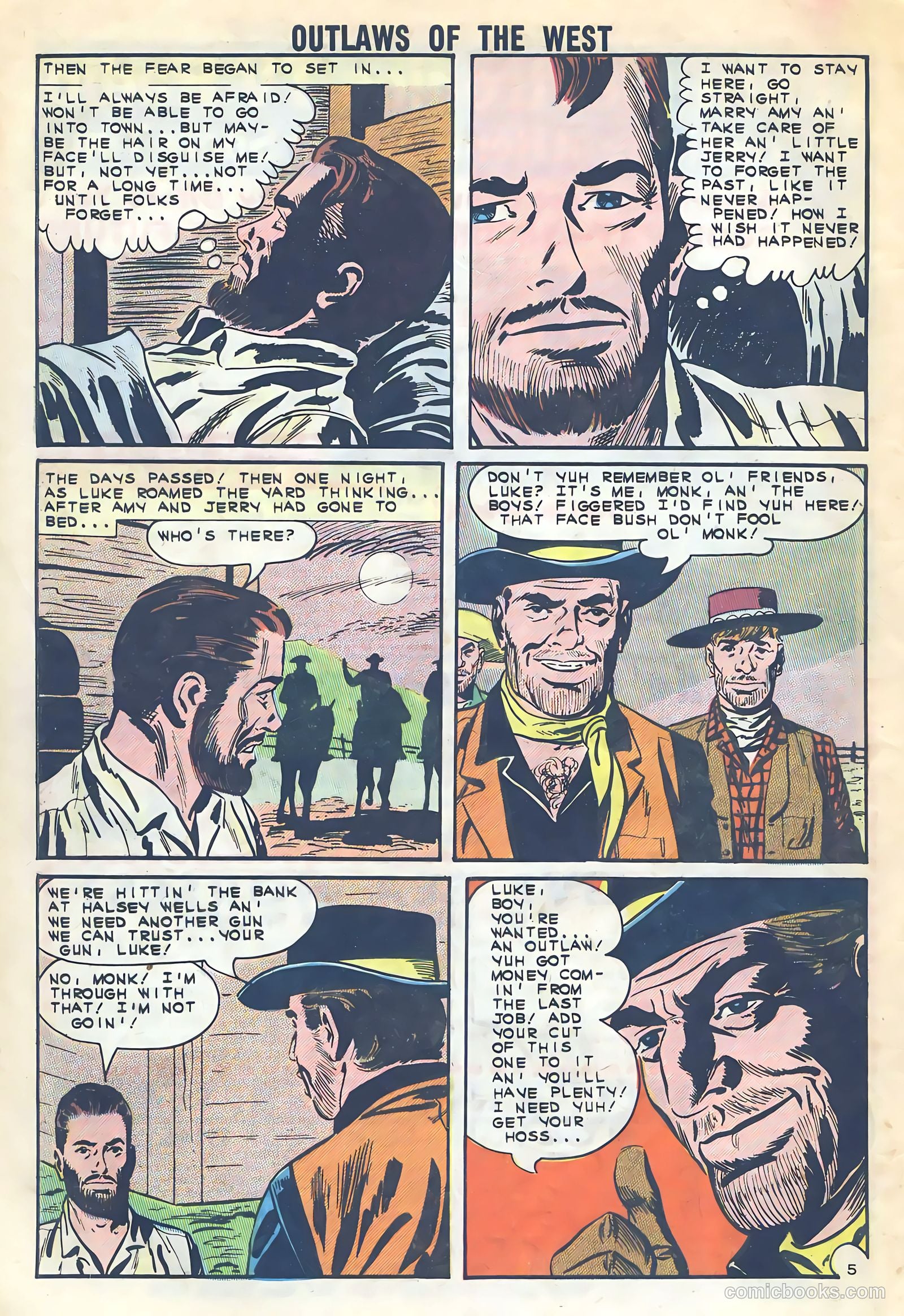 Outlaws of the West #43 — page 32 of 36