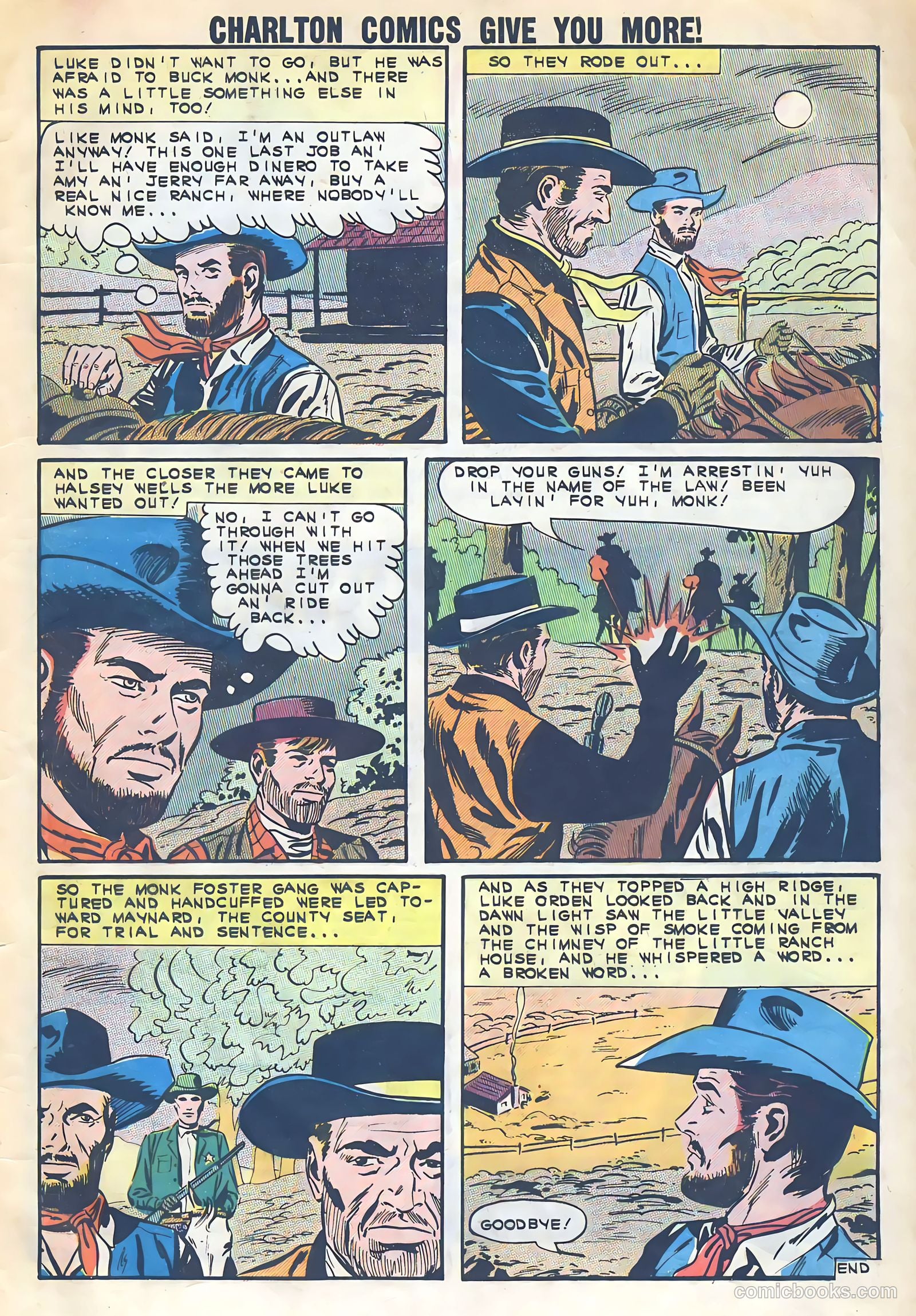 Outlaws of the West #43 — page 33 of 36