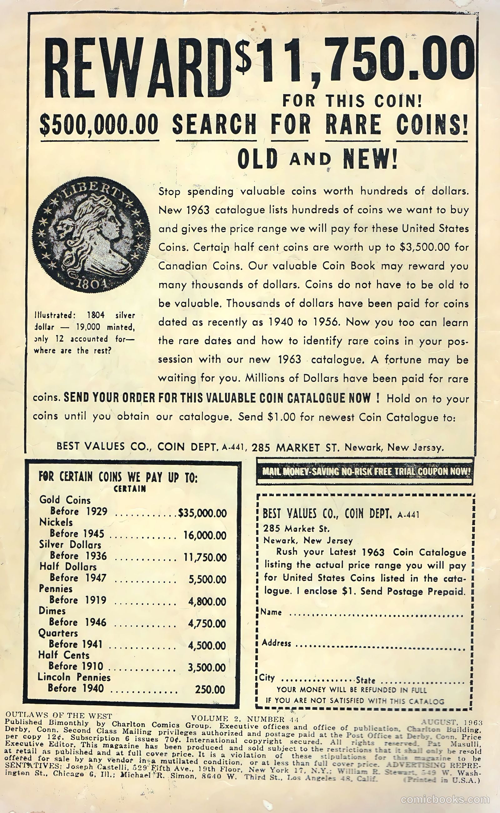 Outlaws of the West #44 — page 2 of 36
