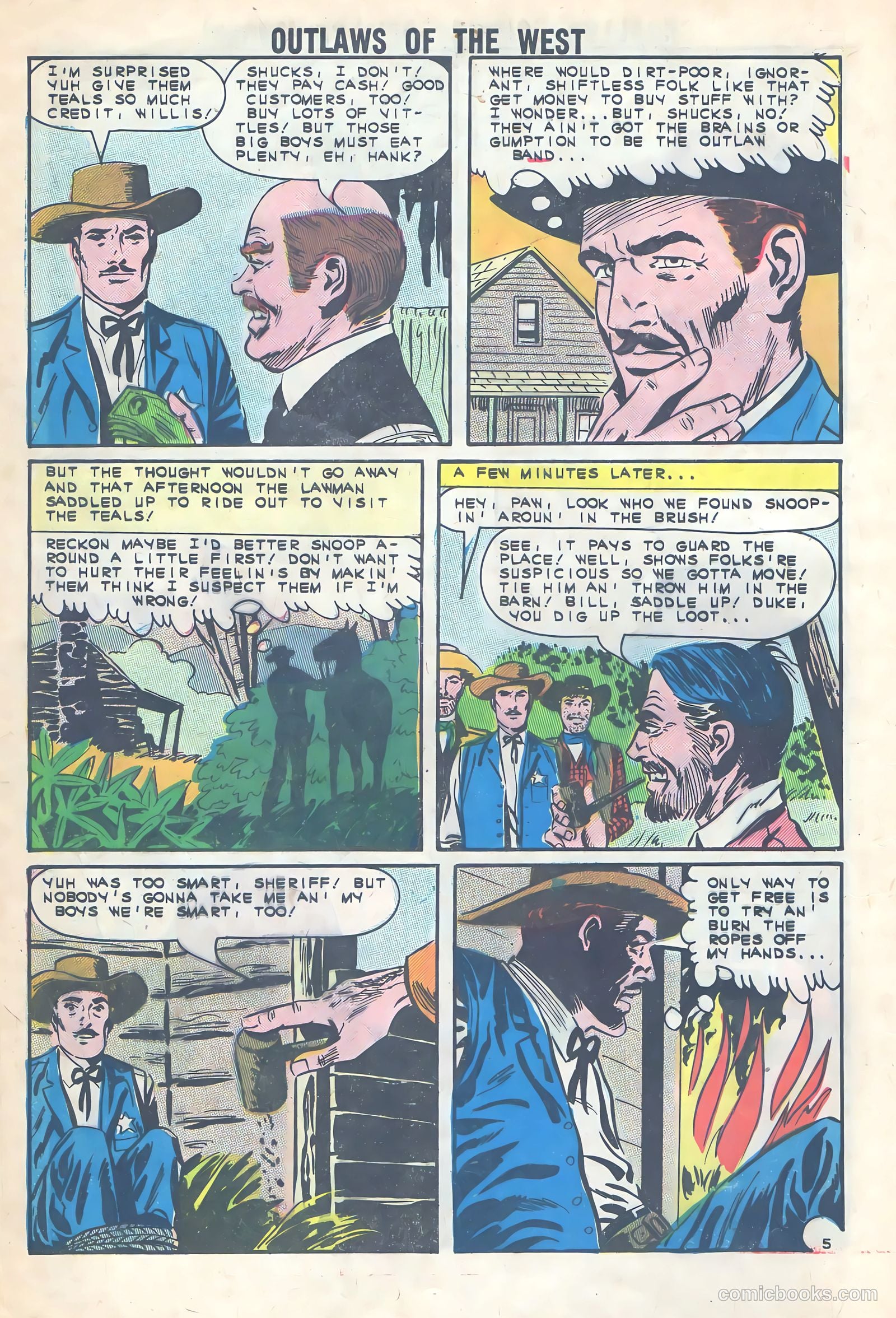 Outlaws of the West #44 — page 8 of 36