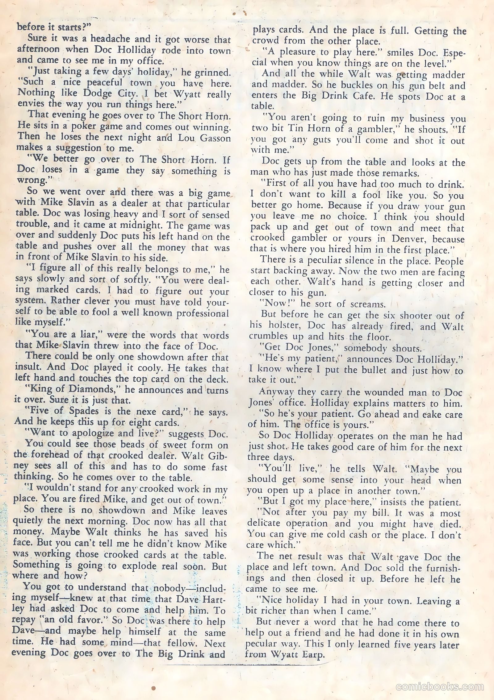 Outlaws of the West #44 — page 18 of 36