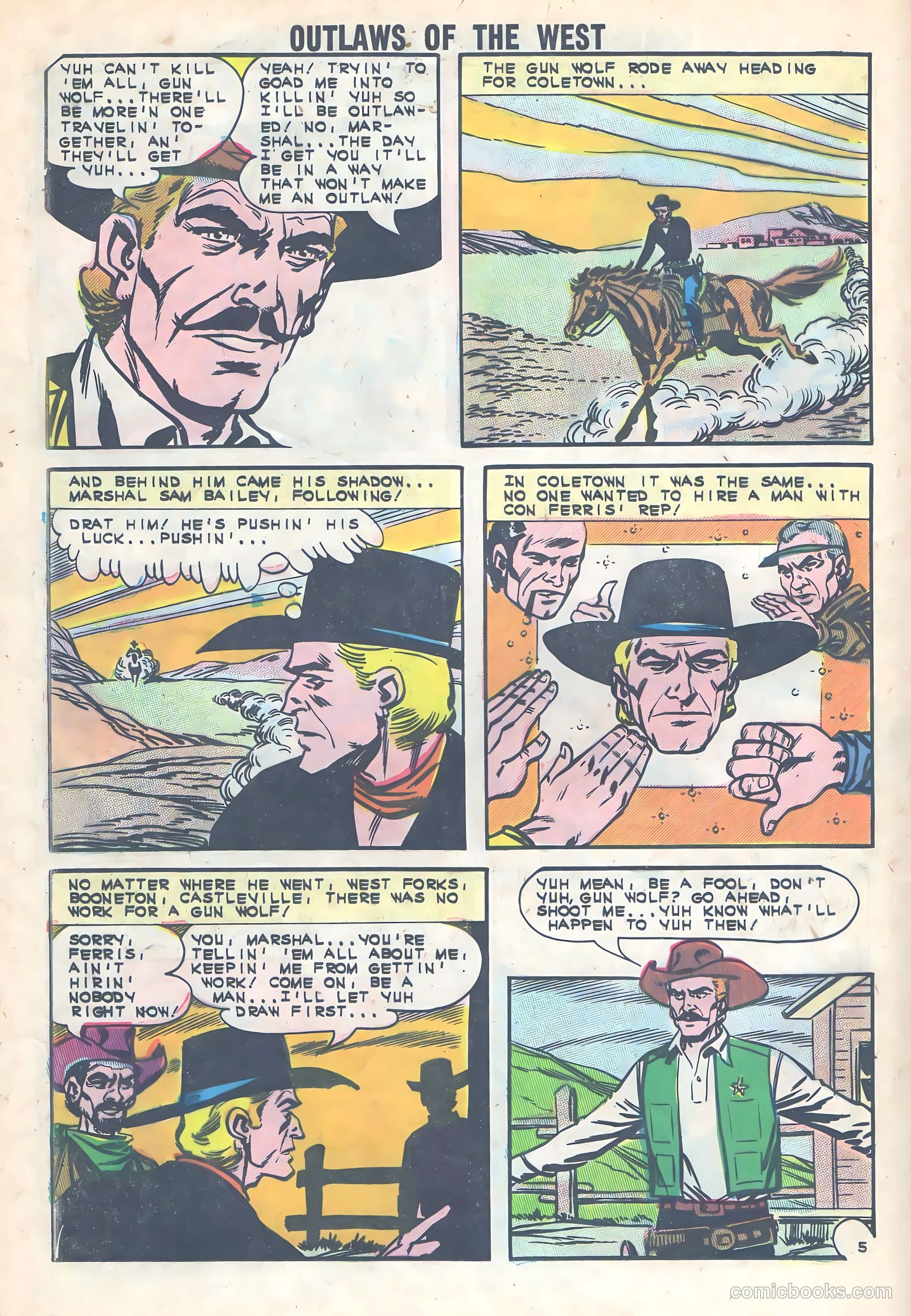 Outlaws of the West #44 — page 24 of 36