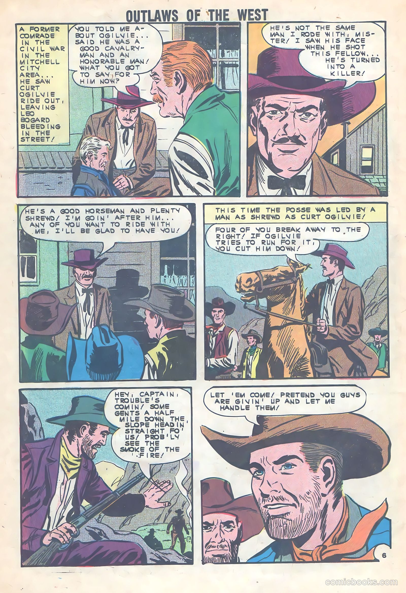 Outlaws of the West #44 — page 32 of 36