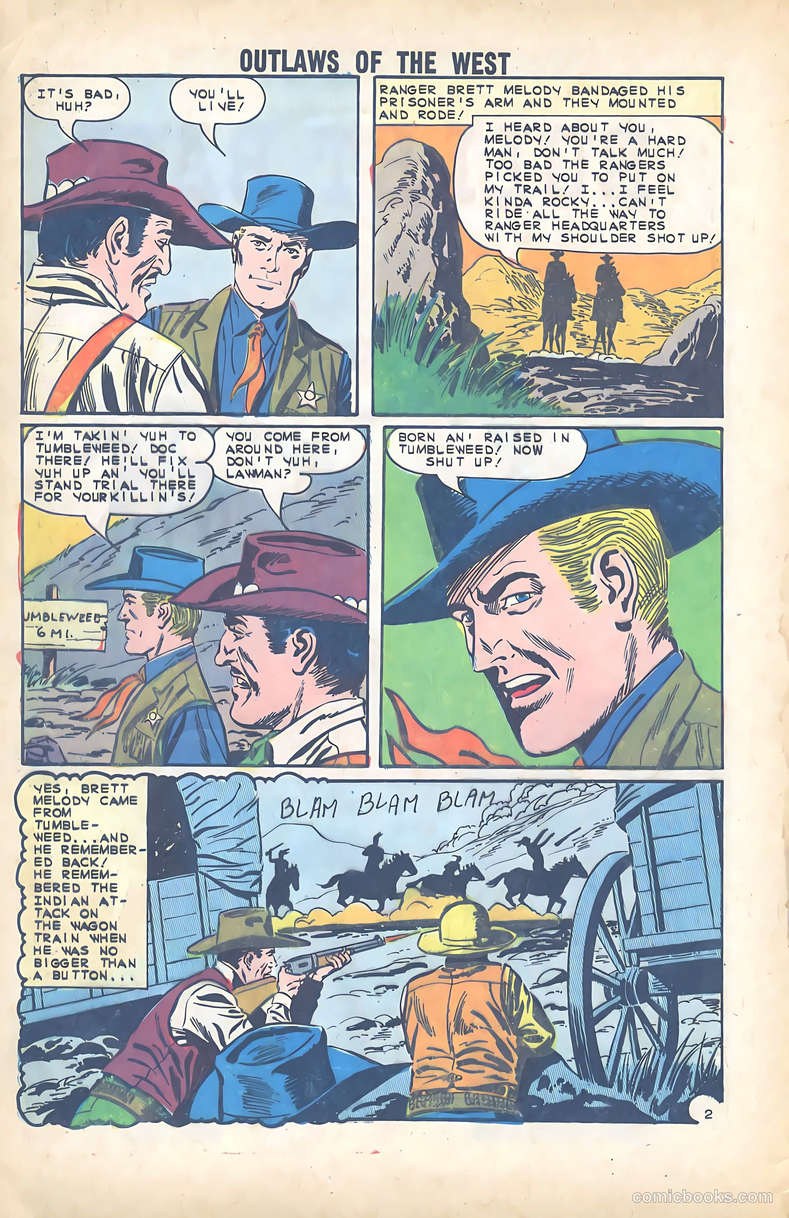 Outlaws of the West #45 — page 4 of 36