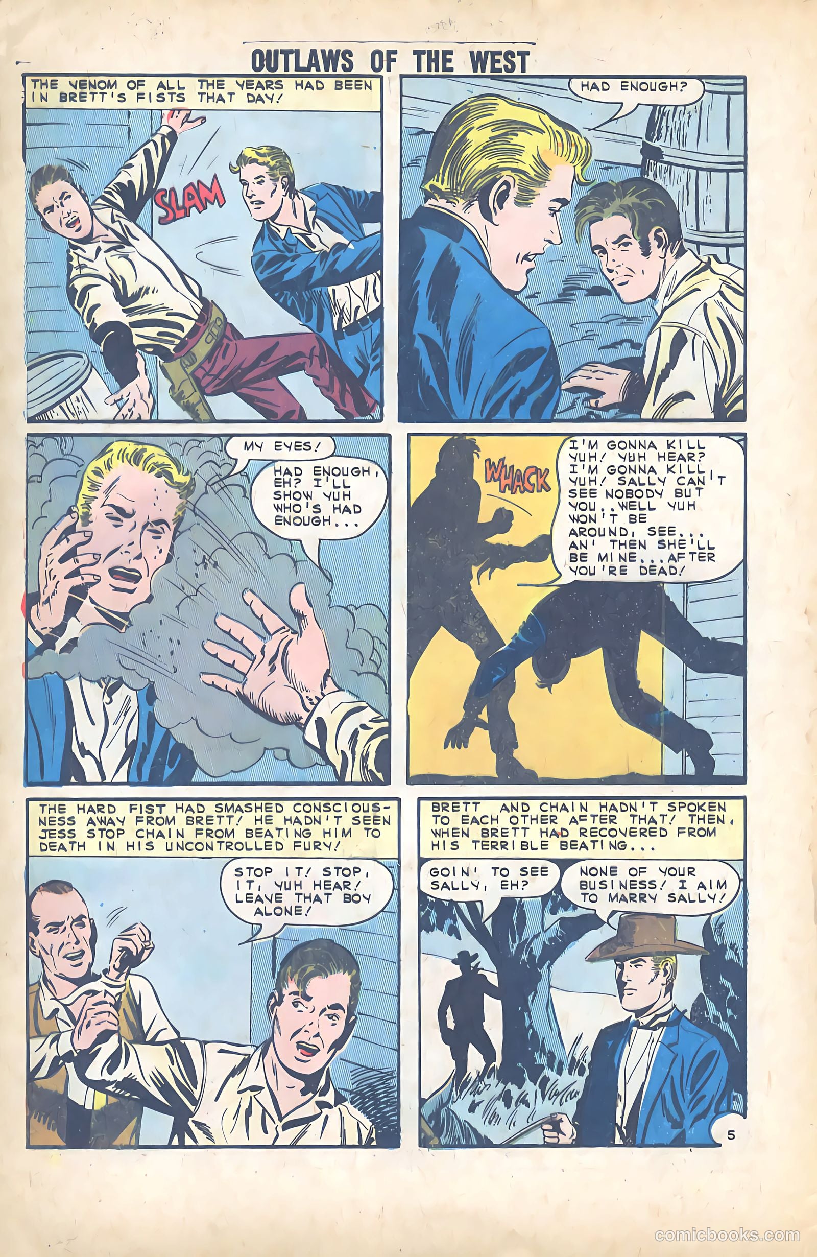 Outlaws of the West #45 — page 8 of 36