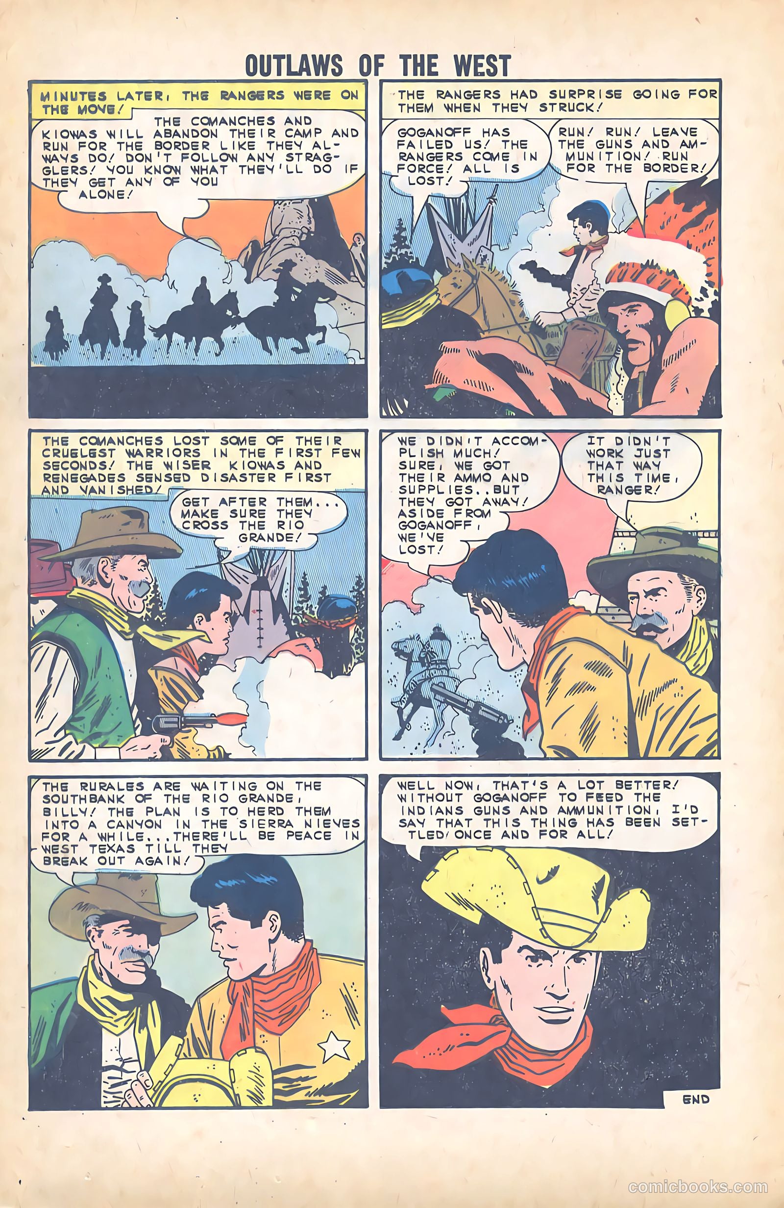 Outlaws of the West #45 — page 16 of 36