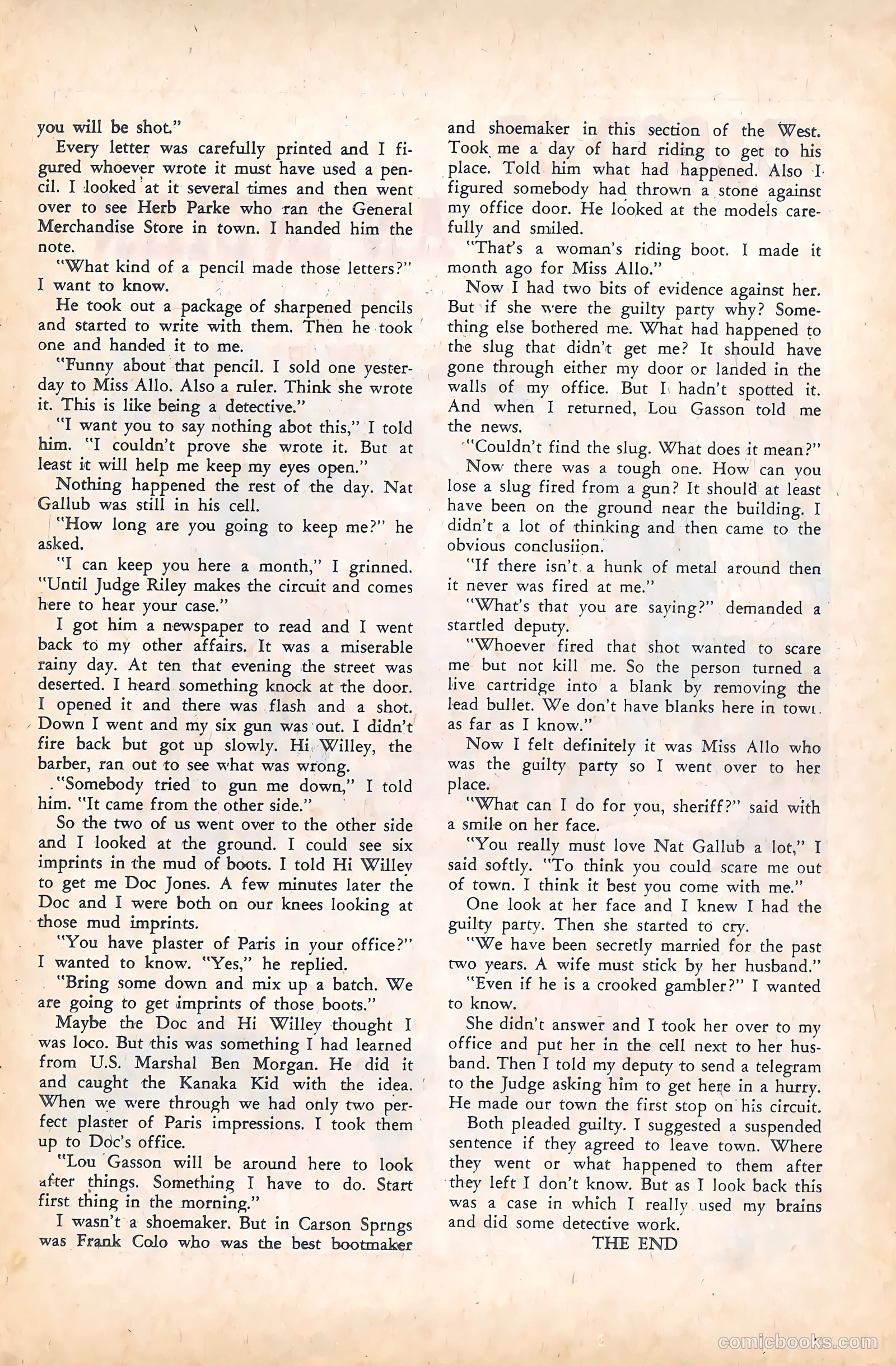Outlaws of the West #45 — page 19 of 36