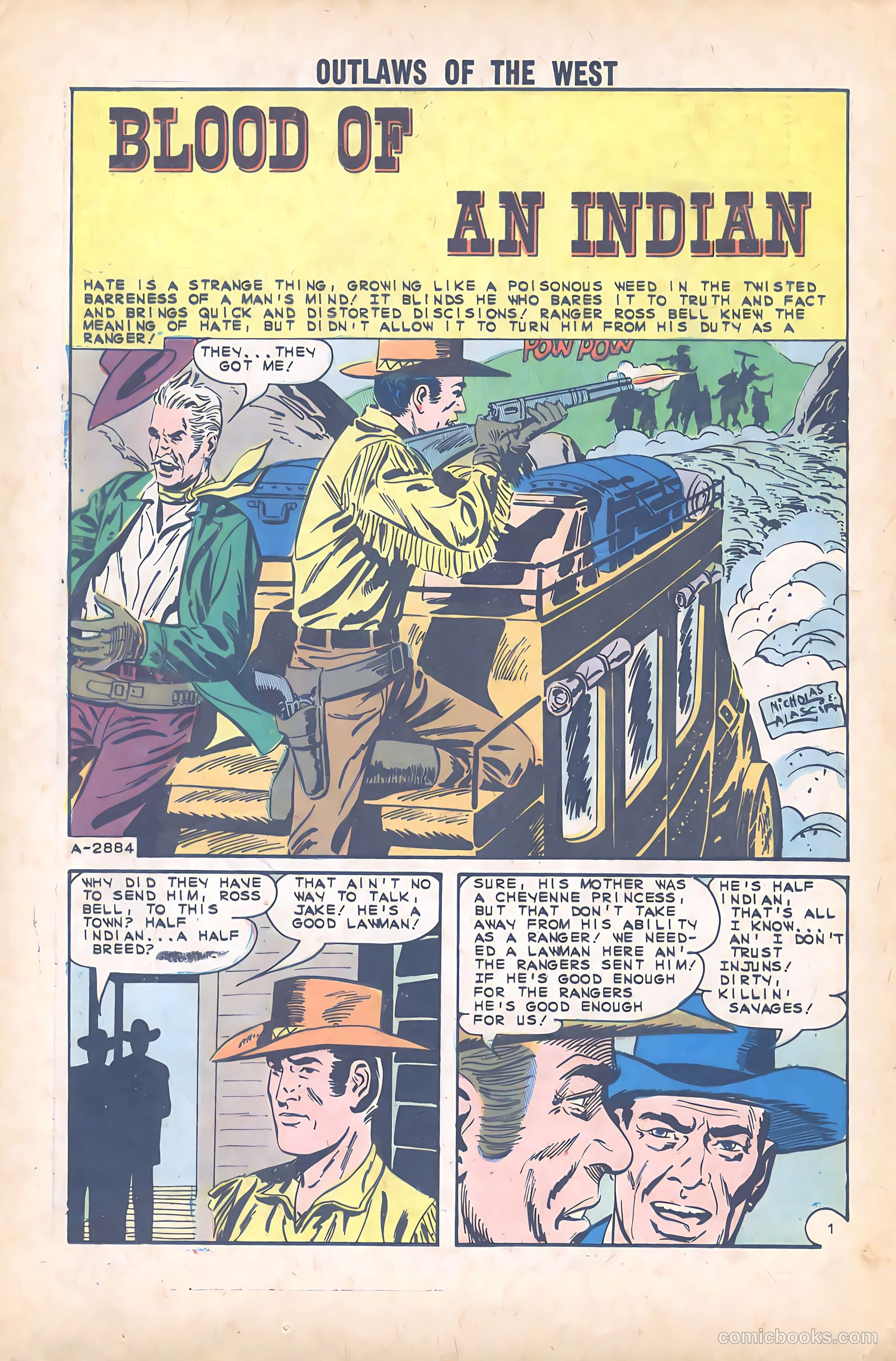 Outlaws of the West #45 — page 20 of 36