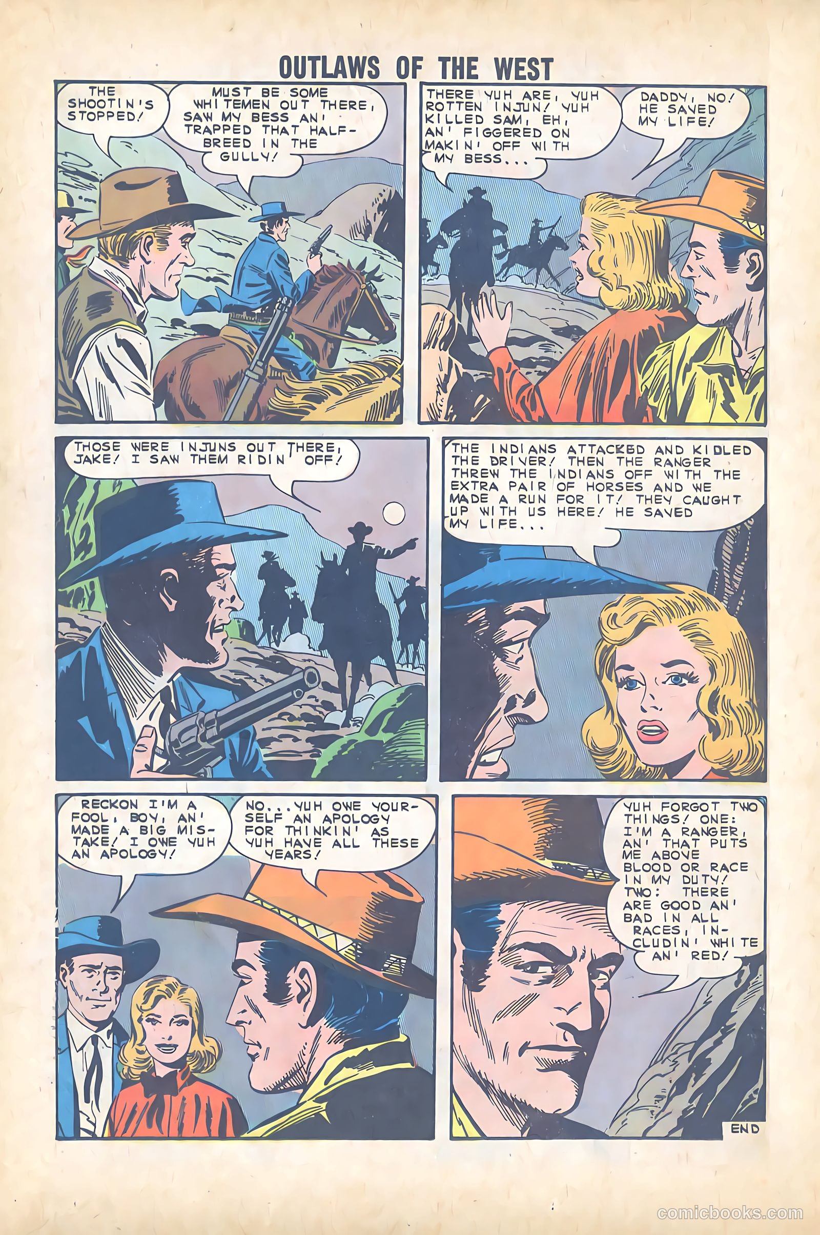 Outlaws of the West #45 — page 26 of 36