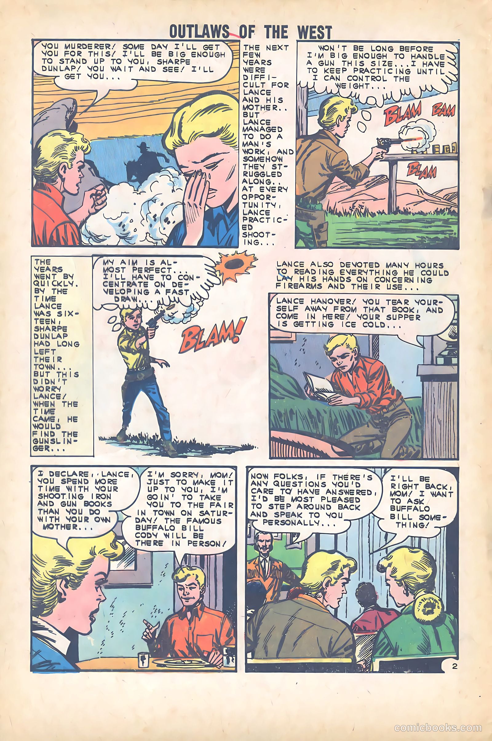 Outlaws of the West #45 — page 28 of 36