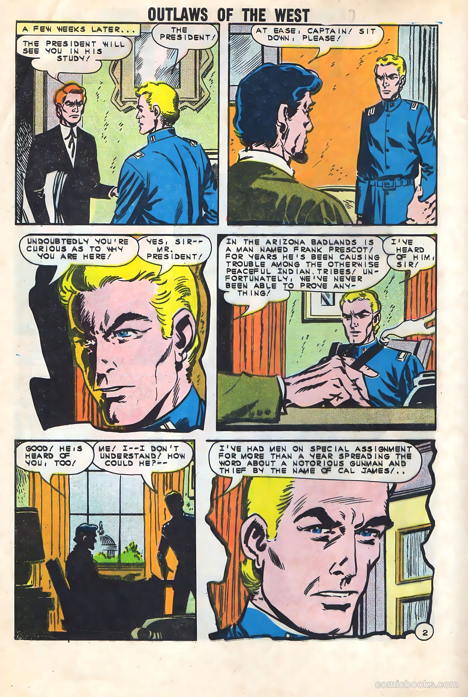 Outlaws of the West #46 — page 4 of 36