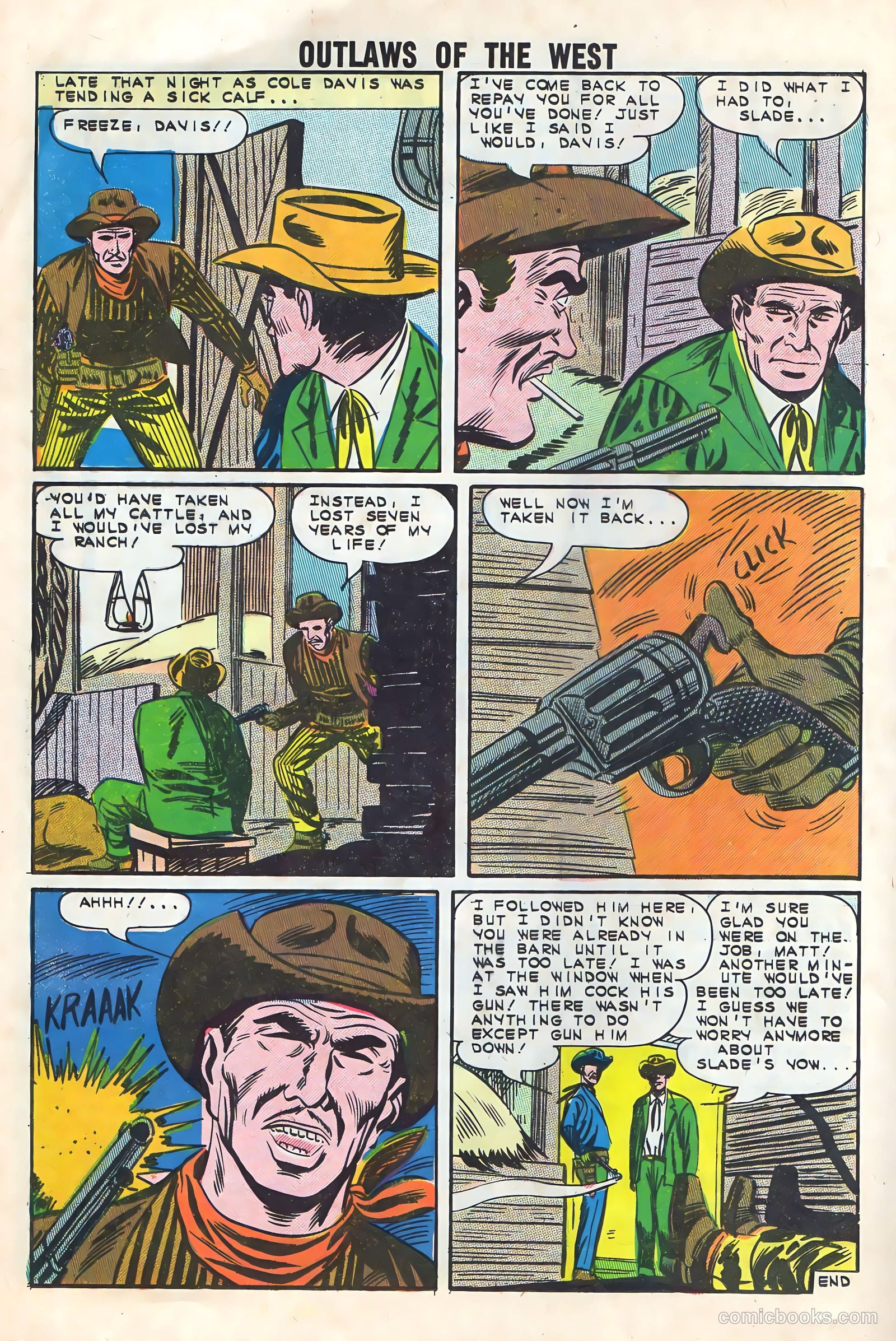 Outlaws of the West #46 — page 16 of 36