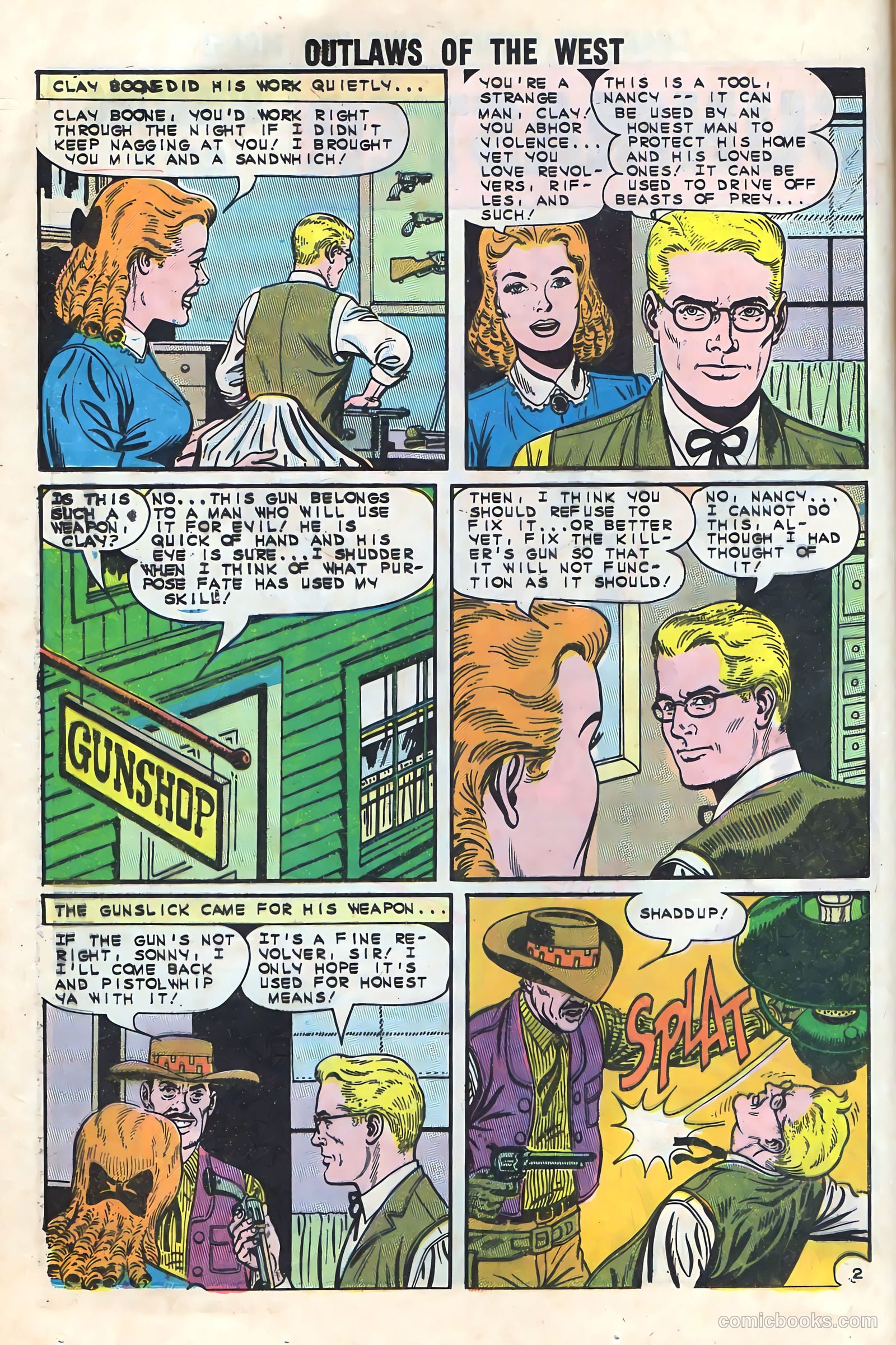 Outlaws of the West #46 — page 20 of 36