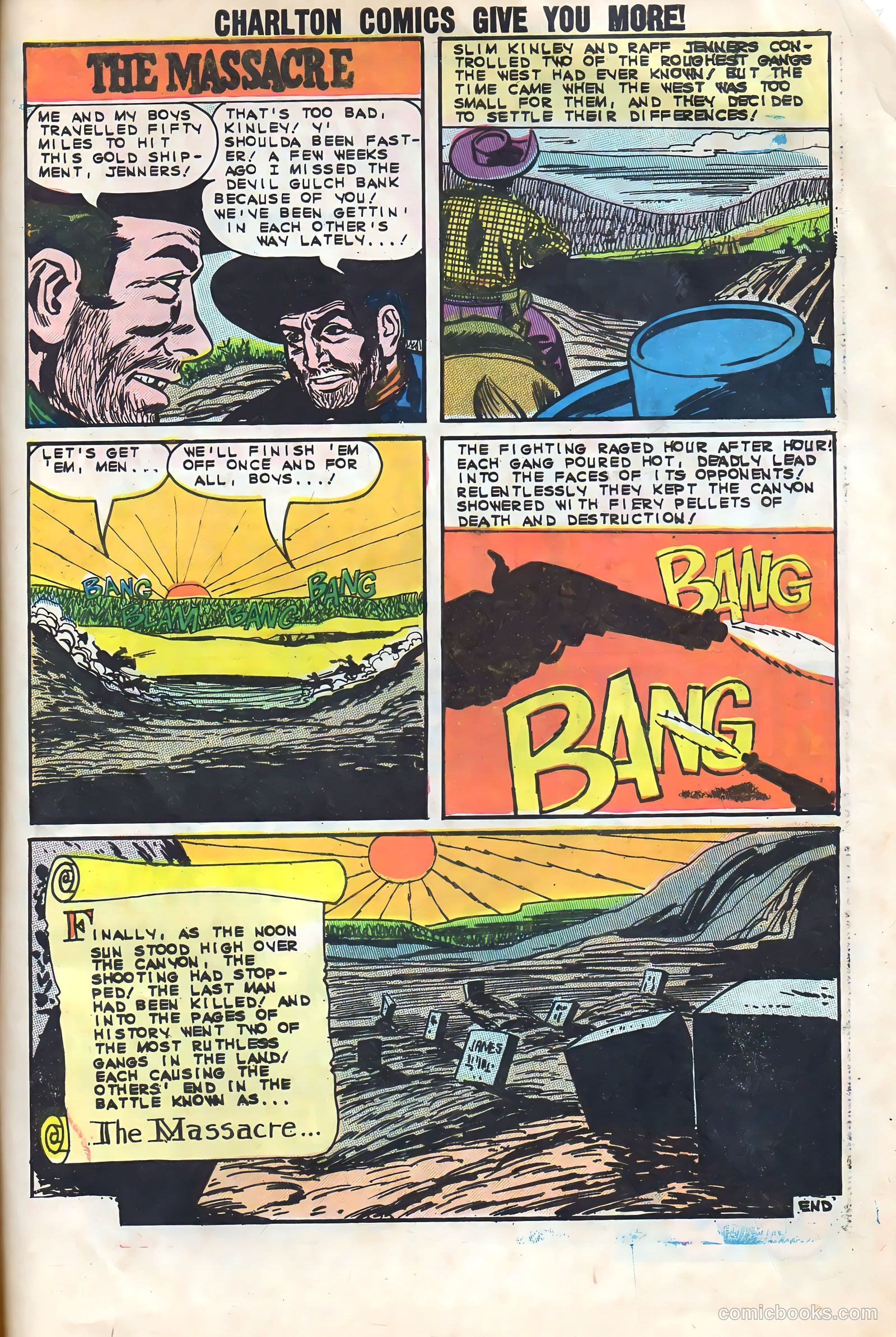Outlaws of the West #46 — page 33 of 36