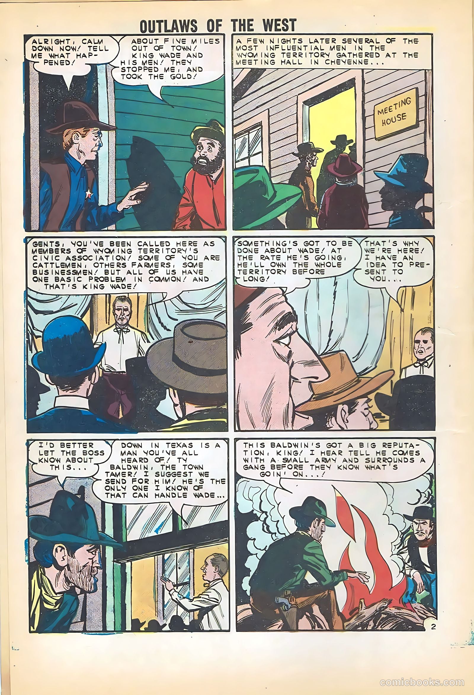 Outlaws of the West #47 — page 4 of 36