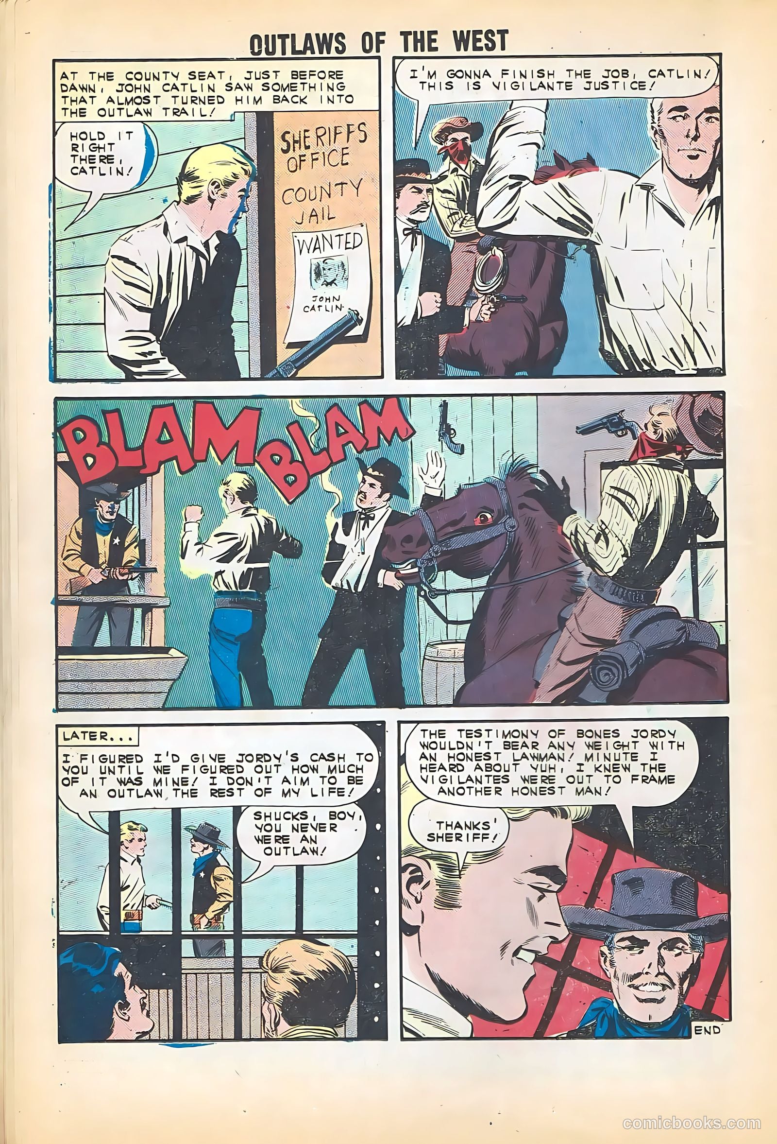 Outlaws of the West #47 — page 16 of 36