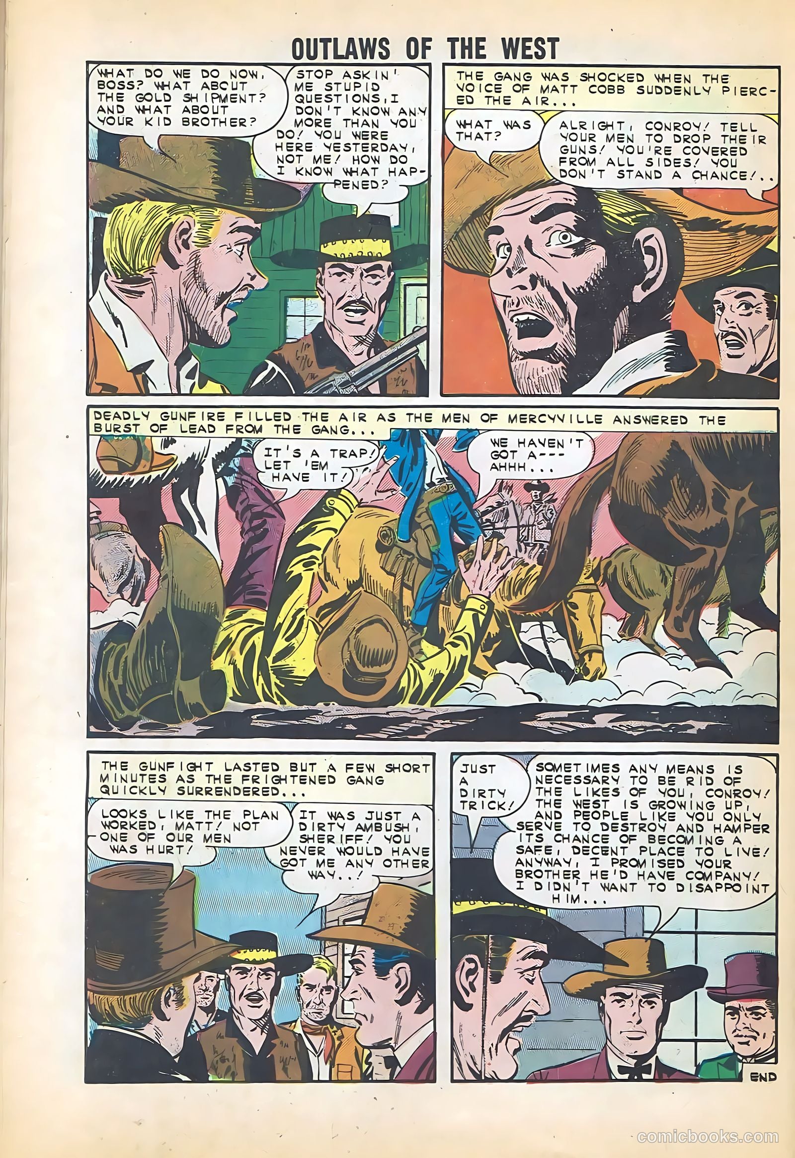 Outlaws of the West #47 — page 26 of 36