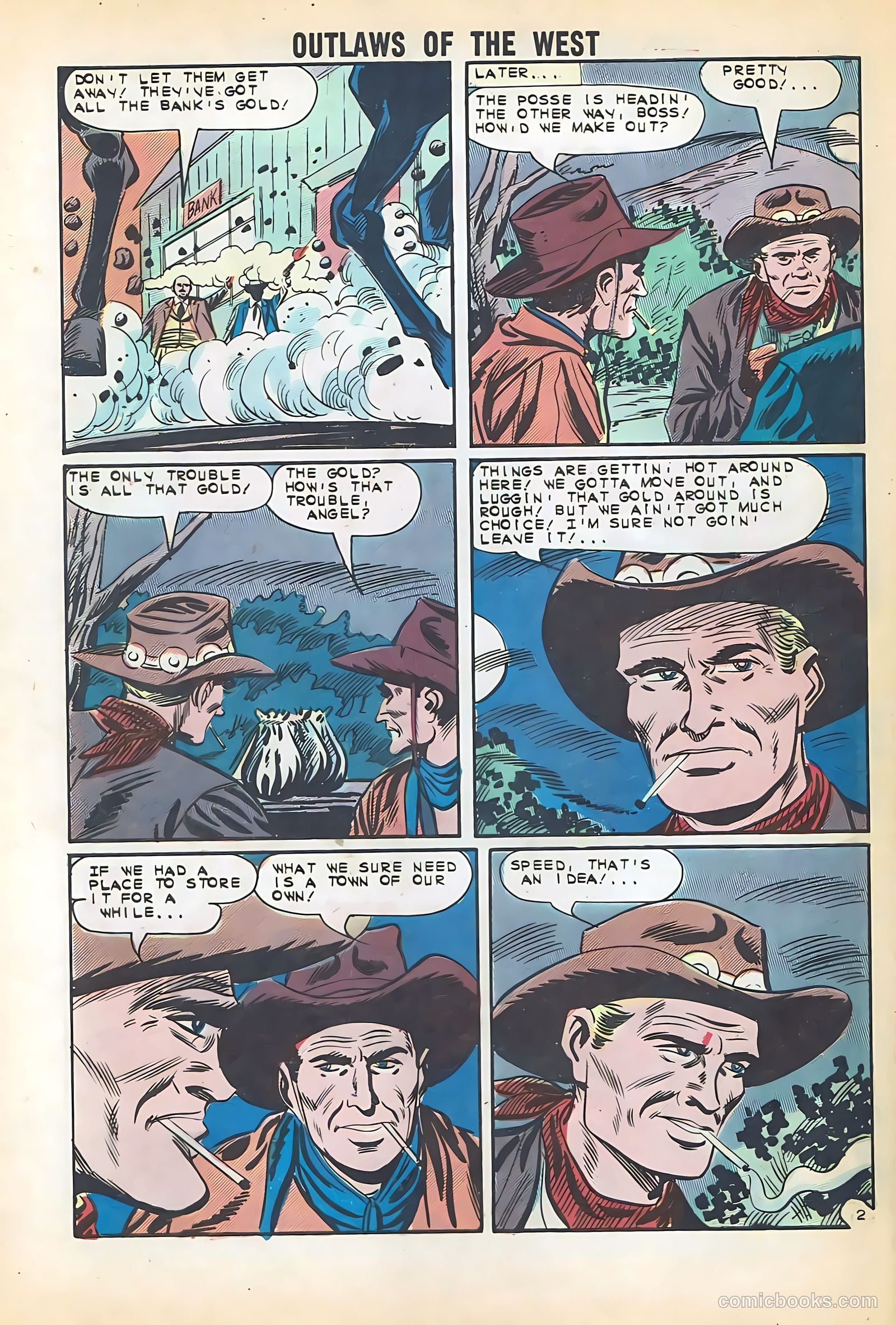 Outlaws of the West #47 — page 28 of 36