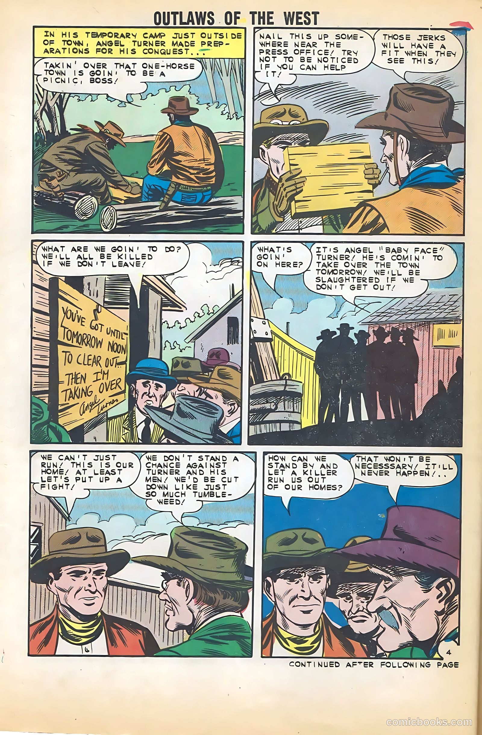 Outlaws of the West #47 — page 30 of 36