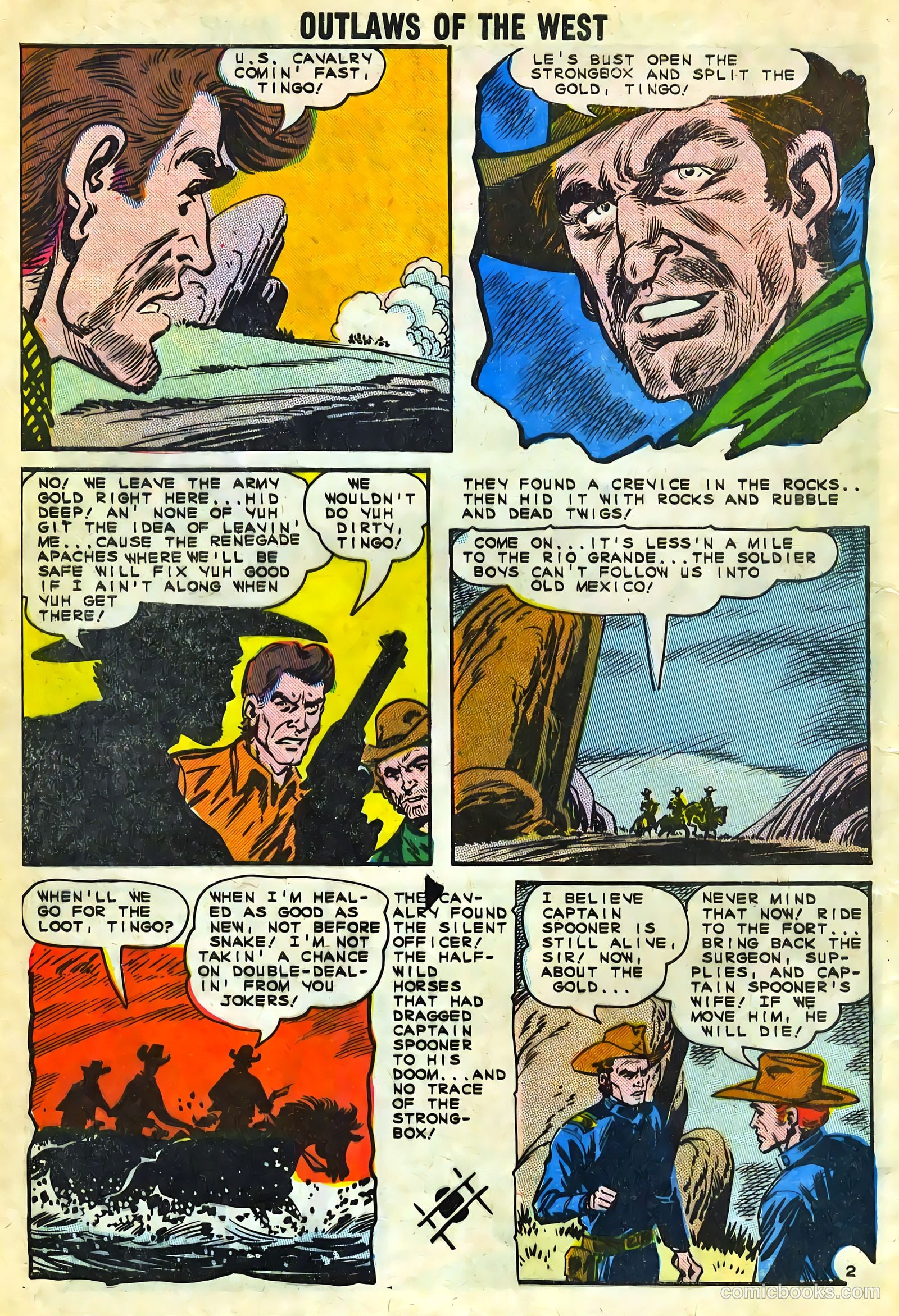 Outlaws of the West #51 — page 4 of 36
