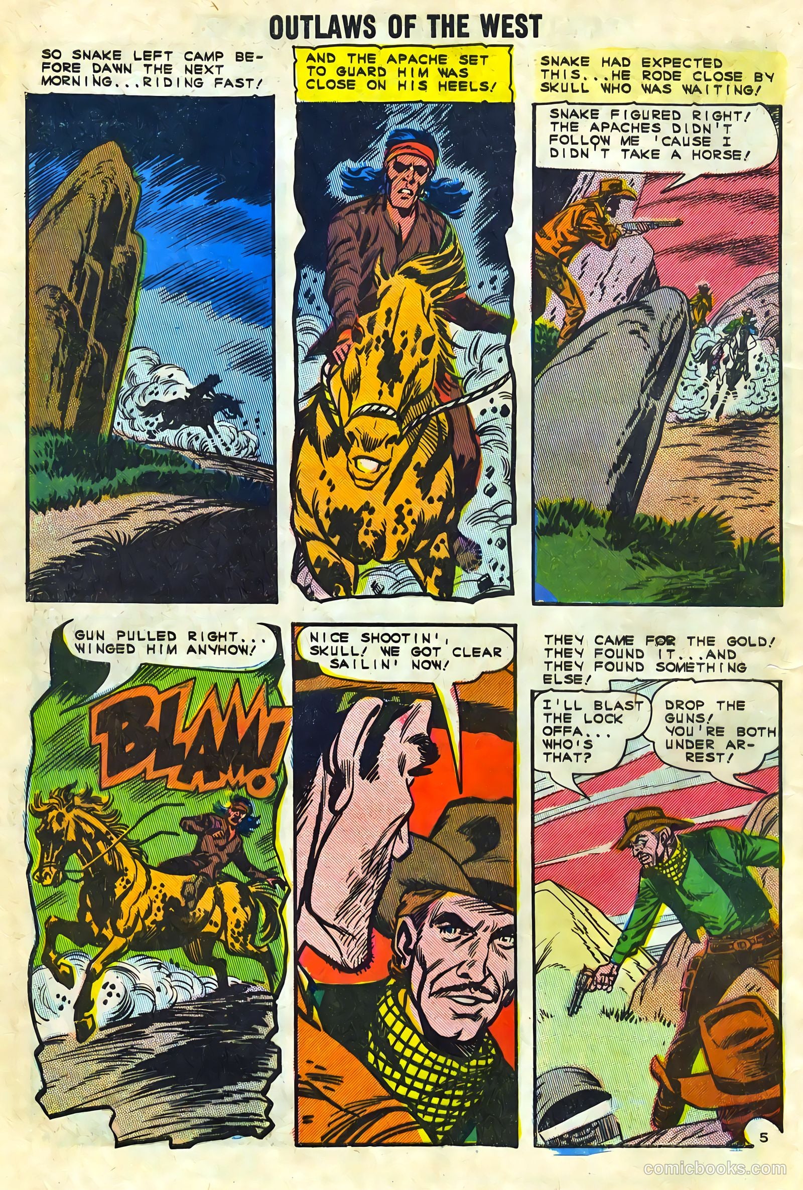 Outlaws of the West #51 — page 8 of 36